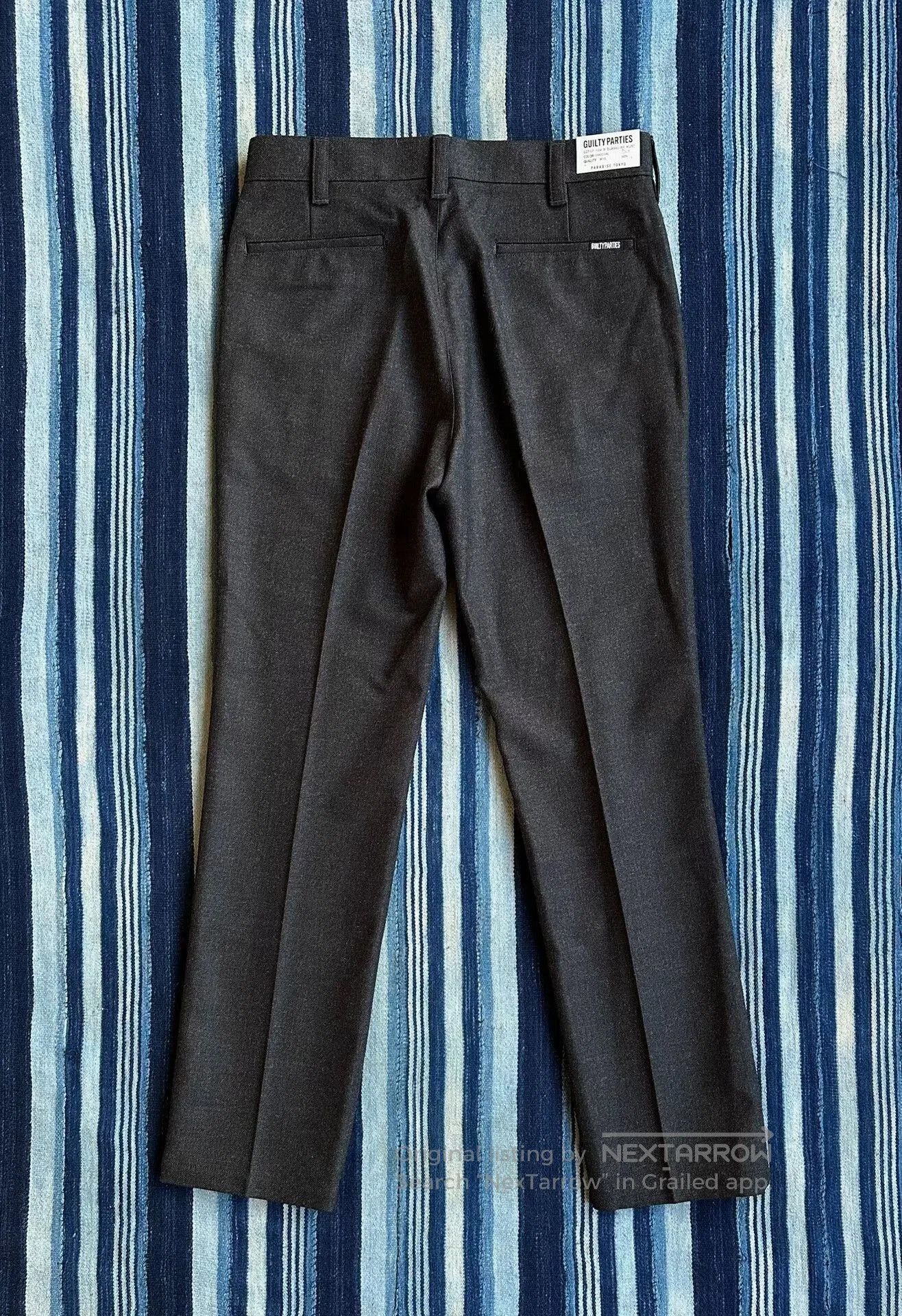 Wacko Maria Thom Browne Navy Stripe Sweatpants. Size US 32 / EU 48 - 2 Thumbnail