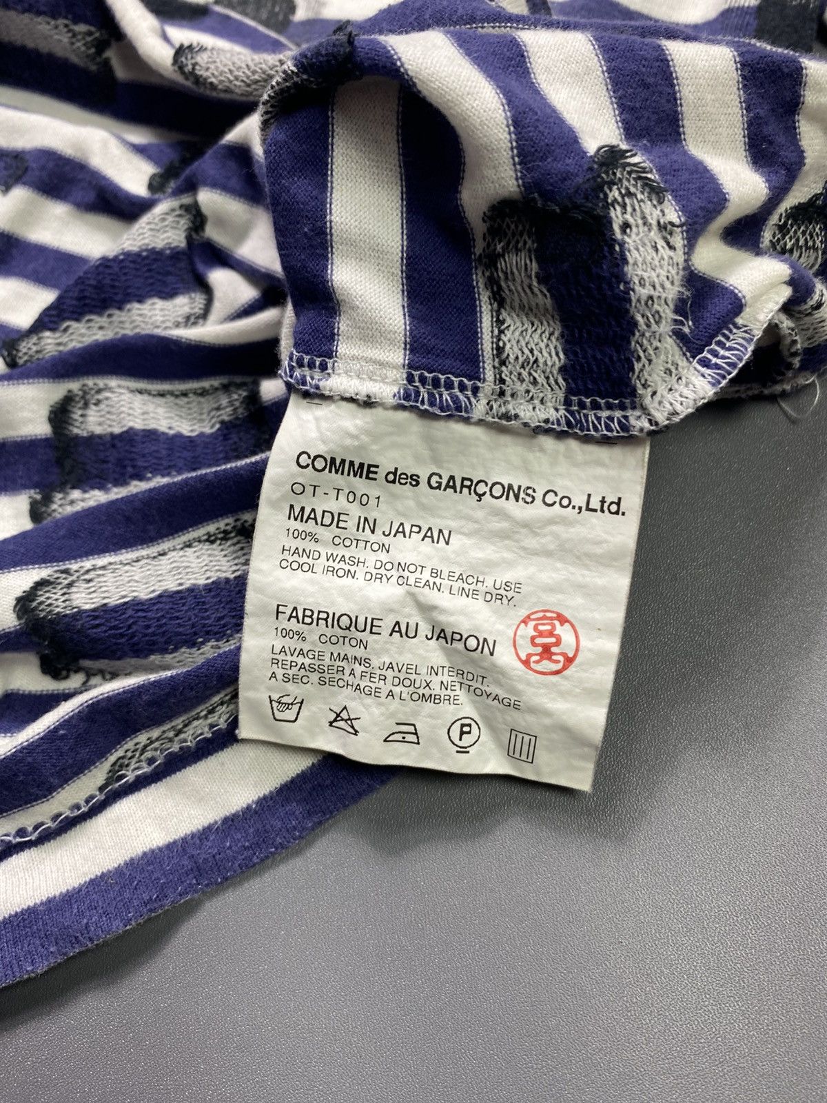Comme des Garcons Comme des Garcons Striped Longsleeve Size US M / EU 48-50 / 2 - 6 Thumbnail