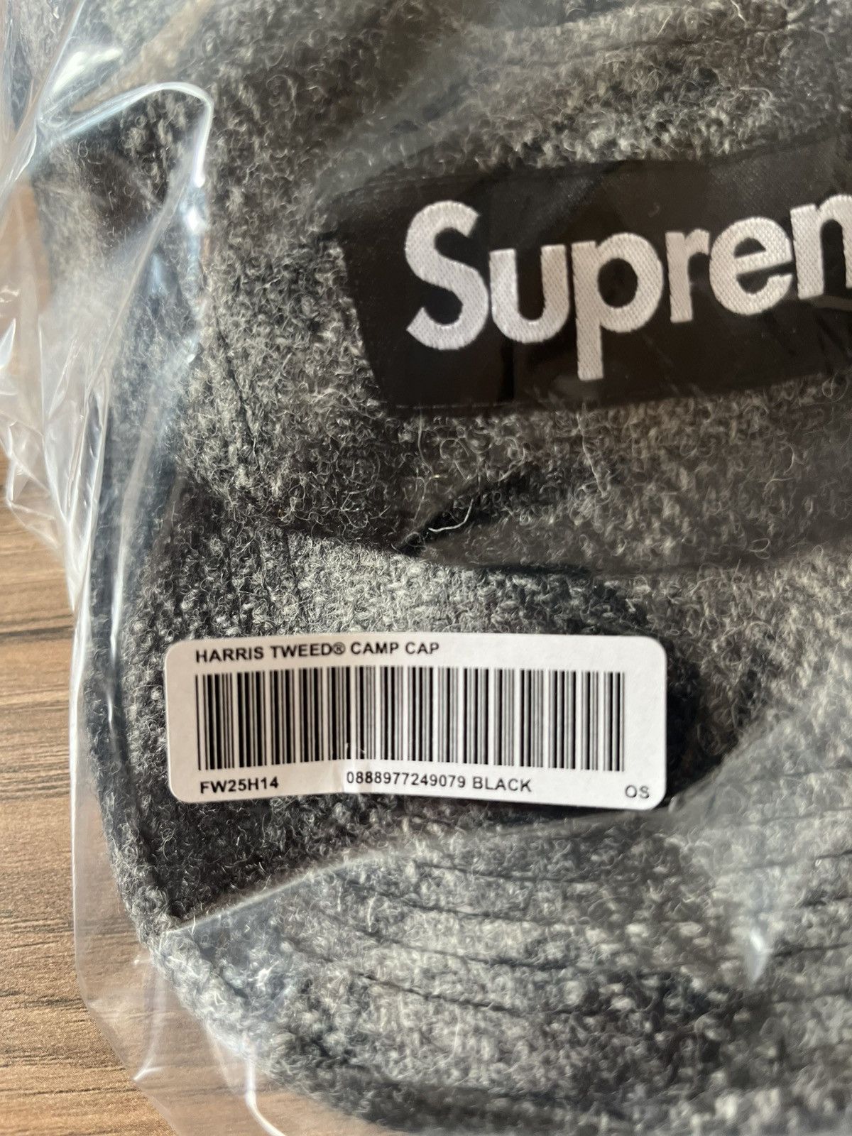Supreme Supreme Harris Tweed Camp Cap Size ONE SIZE - 7 Thumbnail