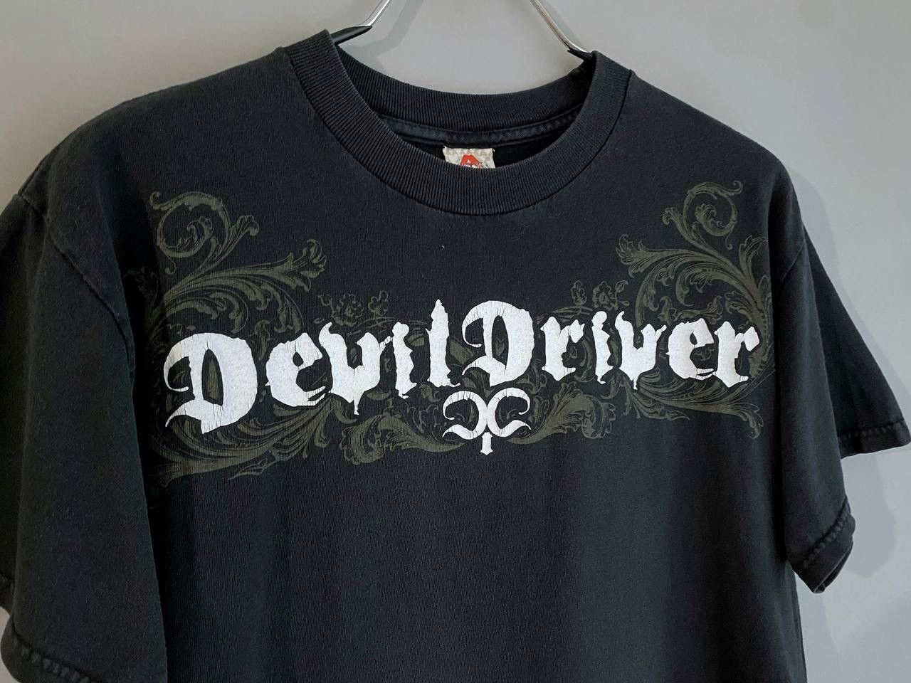 Band Tees × Vintage DevilDriver Rock Band Y2K Vintage Merch T-Shirt, Size S Size US S / EU 44-46 / 1 - 7 Thumbnail