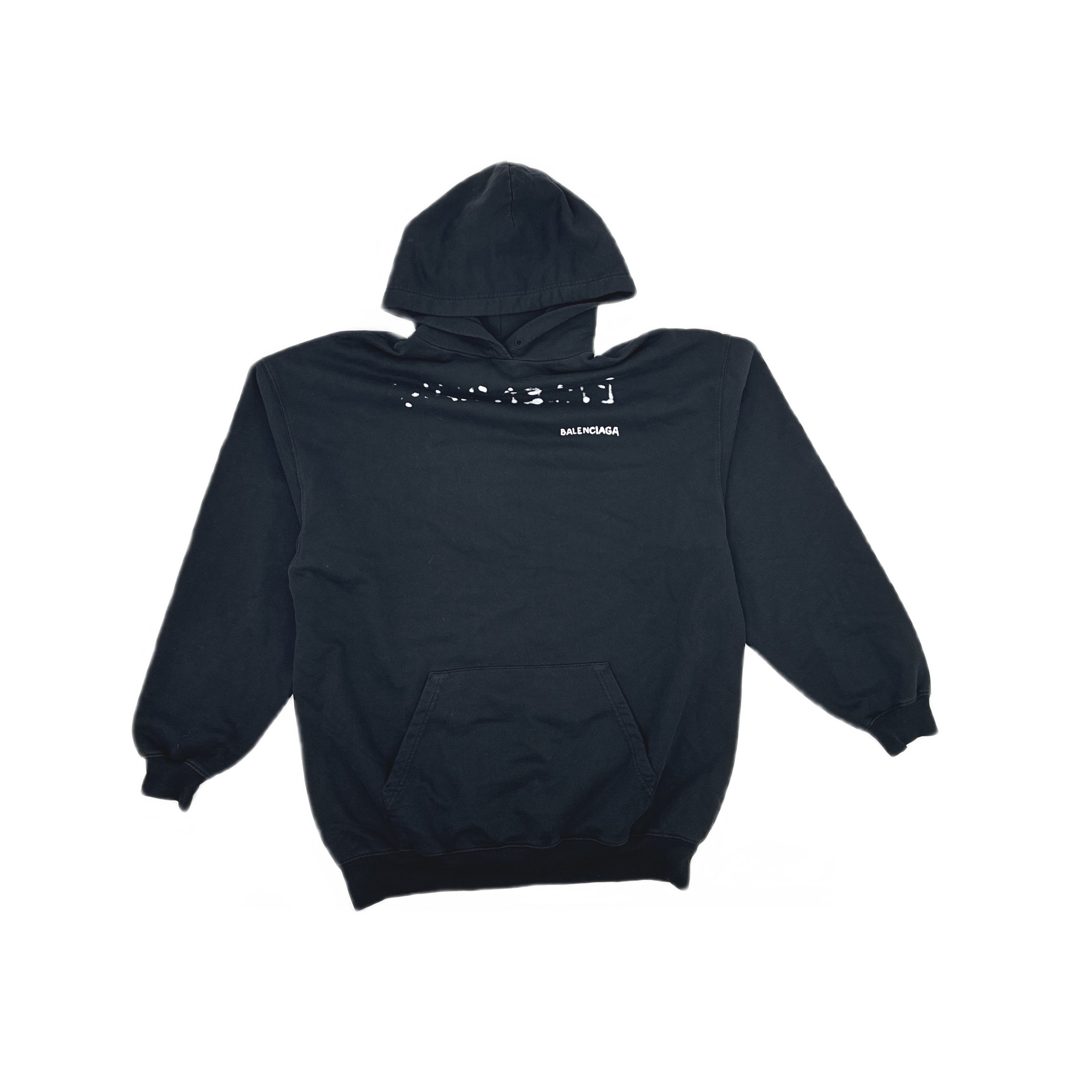 Balenciaga × Gap × Kanye West YGEBB Yeezy Gap Logo Shrunken Hoodie