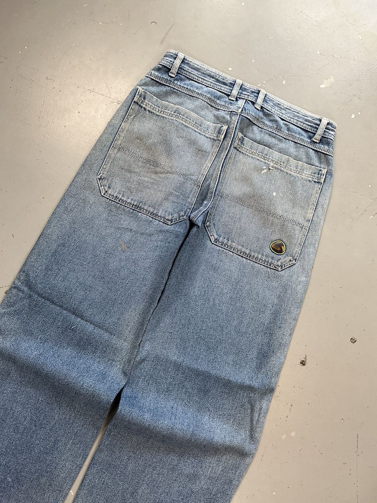 JNCO × Southpole × Vintage Vintage jay jays big pocket loose denim Size US 31 - 11 Thumbnail