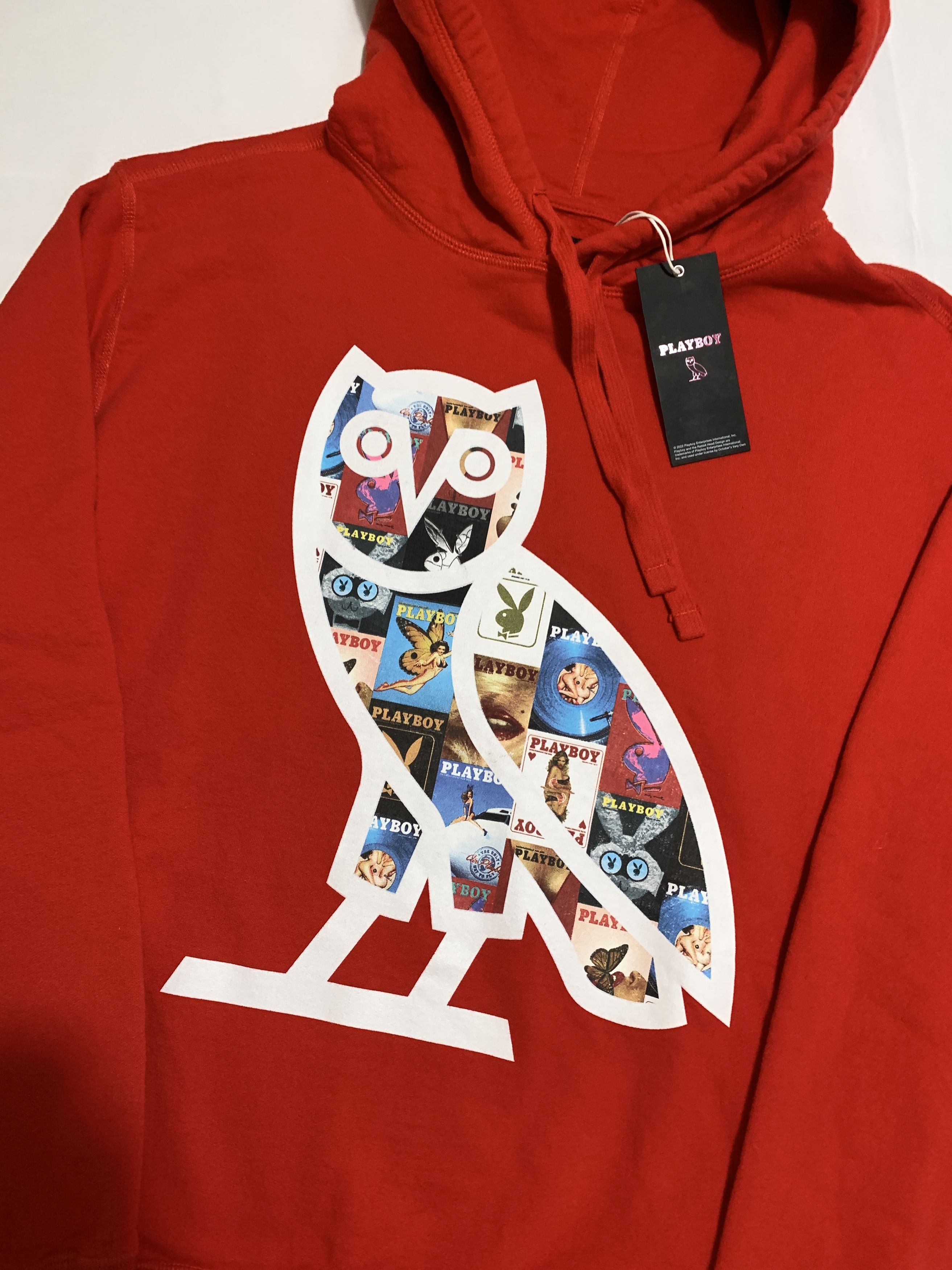 Drake OVO x PLAYBOY MAGAZINE OG OWL HOODIE Size US XL / EU 56 / 4 - 6 Thumbnail