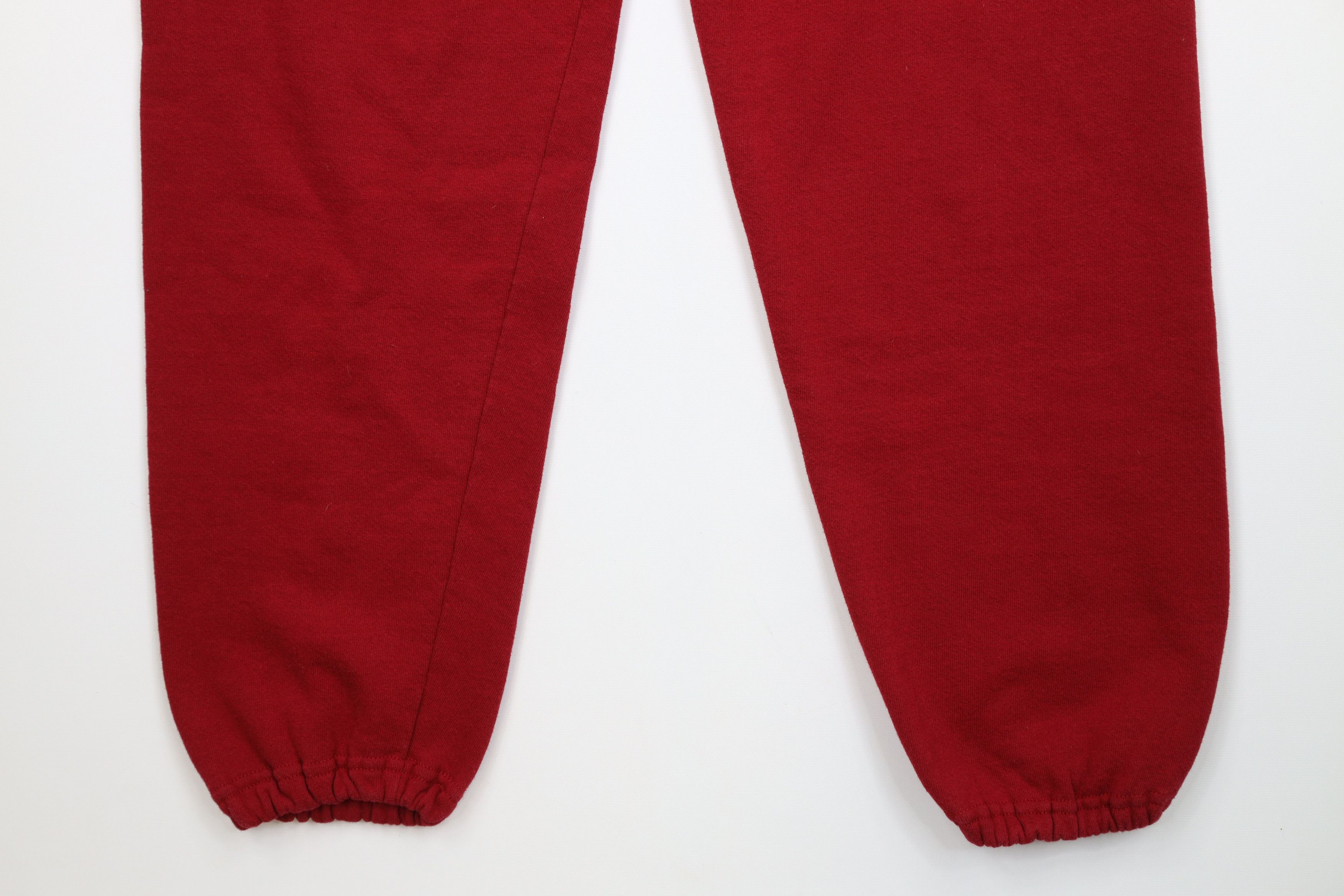Vintage Vintage 90s Streetwear Sweatpants Joggers Pants Red USA Size US 38 / EU 54 - 4 Thumbnail