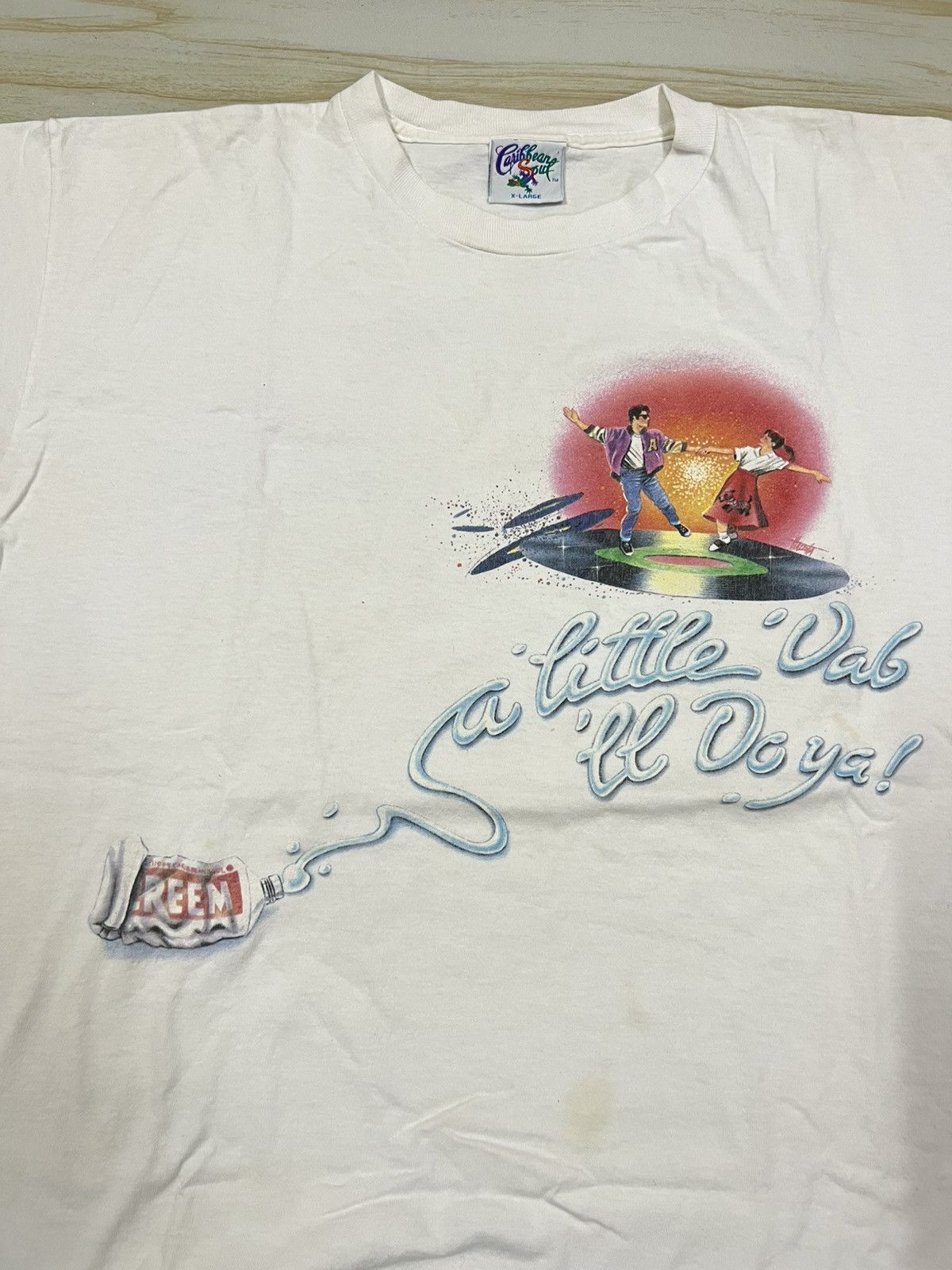Vintage Vintage 90s Caribbean Soul The Sheik T-shirt Size US L / EU 52-54 / 3 - 2 Thumbnail