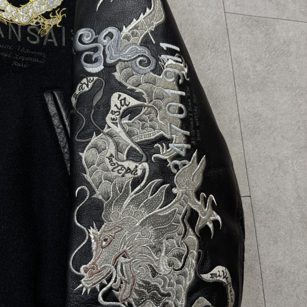 Kansai Yamamoto KANSAI YAMAMOTO Embroidery DragonVirsity Jacket Size US L / EU 52-54 / 3 - 5 Thumbnail
