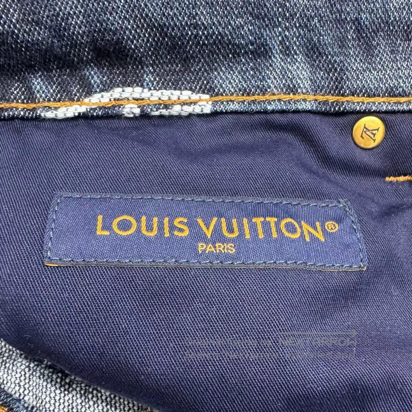 Louis Vuitton louis vuitton fw25 cloud jacquard jeans. Size 29" - 2 Thumbnail