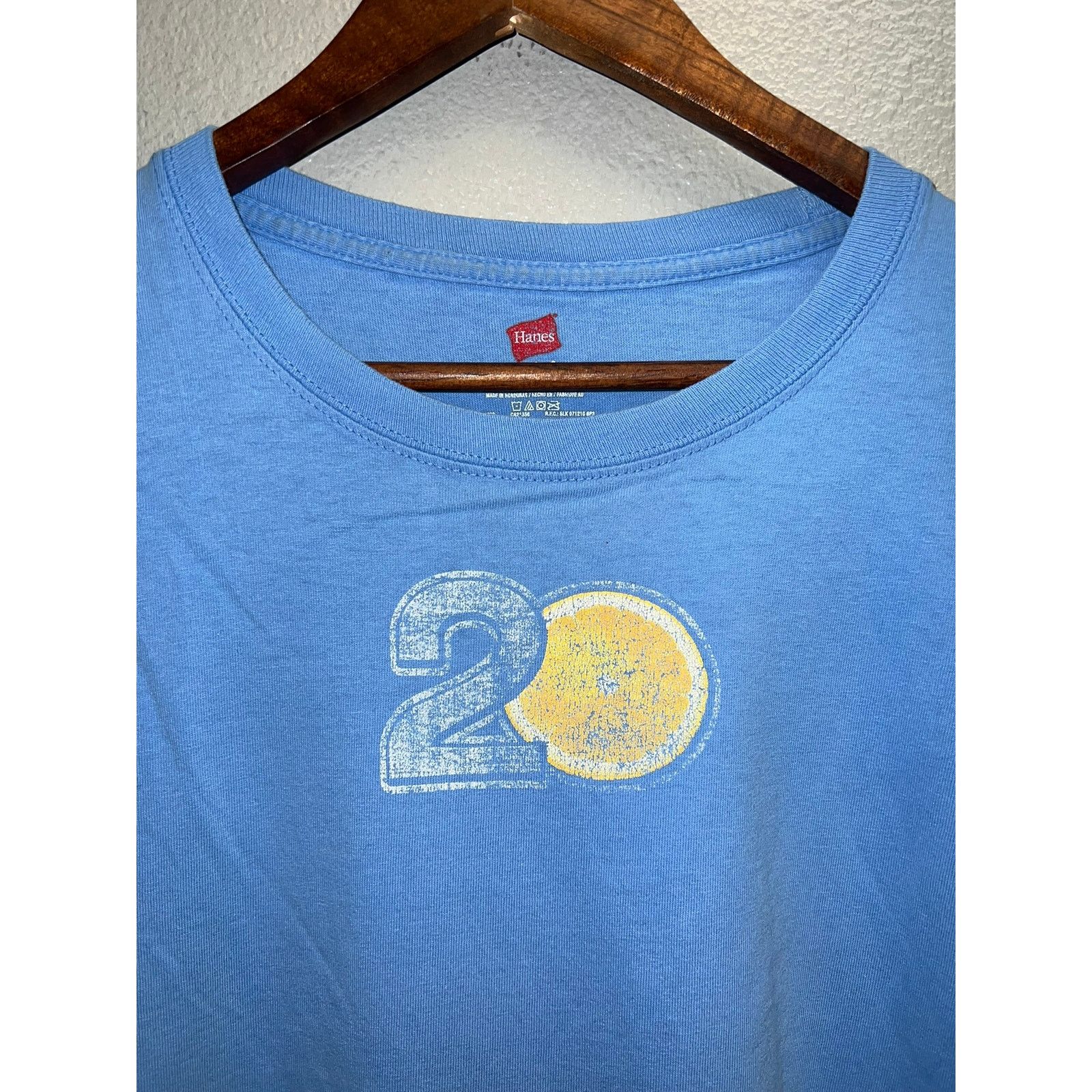 Hanes Jamba Juice Shirt 20th Anniversary Good Drink Faded Tee 2XL Size US XXL / EU 58 / 5 - 3 Thumbnail