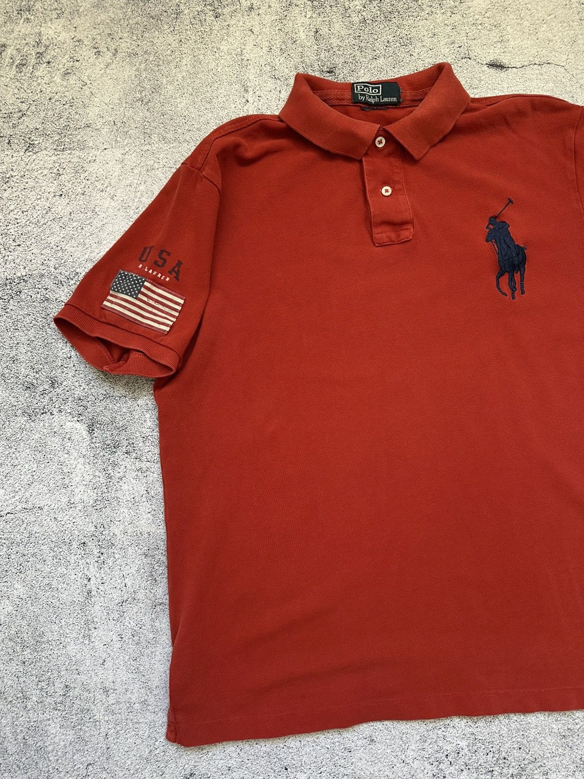 Polo Ralph Lauren Mens Polo Ralph Lauren Polos M Size USA Flag Fit Size US M / EU 48-50 / 2 - 4 Thumbnail