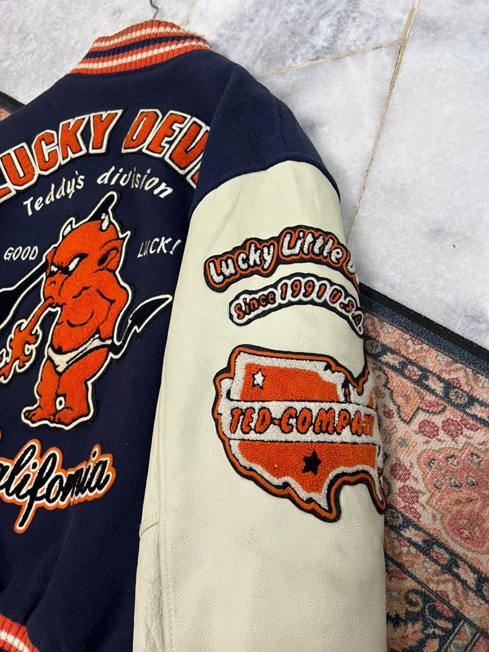 Tedman Tedman’s Devils Embroidery Varsity Jacket Size US L / EU 52-54 / 3 - 7 Thumbnail