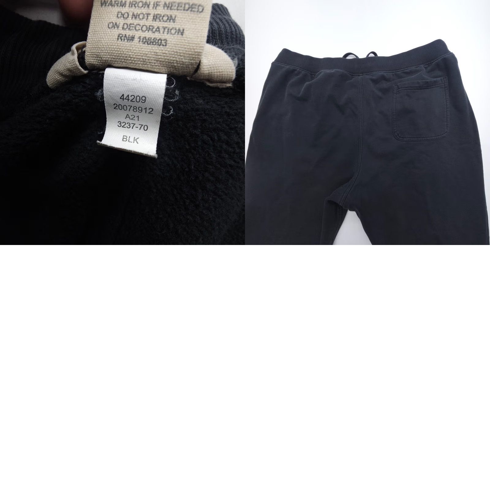 Vintage Duluth Trading Sweatpants Fleece Spellout Logo Black Mens XL Lounge Gym Size US 36 / EU 52 - 8 Thumbnail