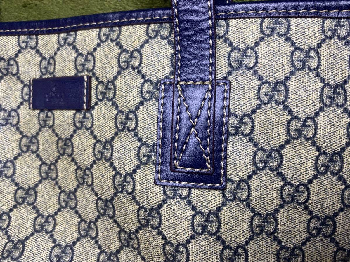 Gucci GUCCI GG Canvas with Leather Large tote bag Size ONE SIZE - 17 Thumbnail