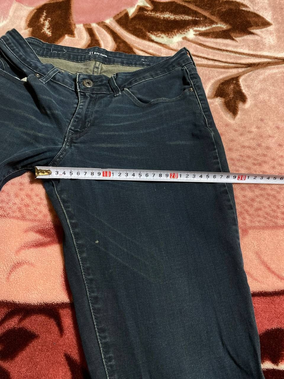 Levi's Vintage LEVI'S DEEP DENIM JEANS STRAIGHT SLIM STRETCH Size US 31 - 5 Thumbnail