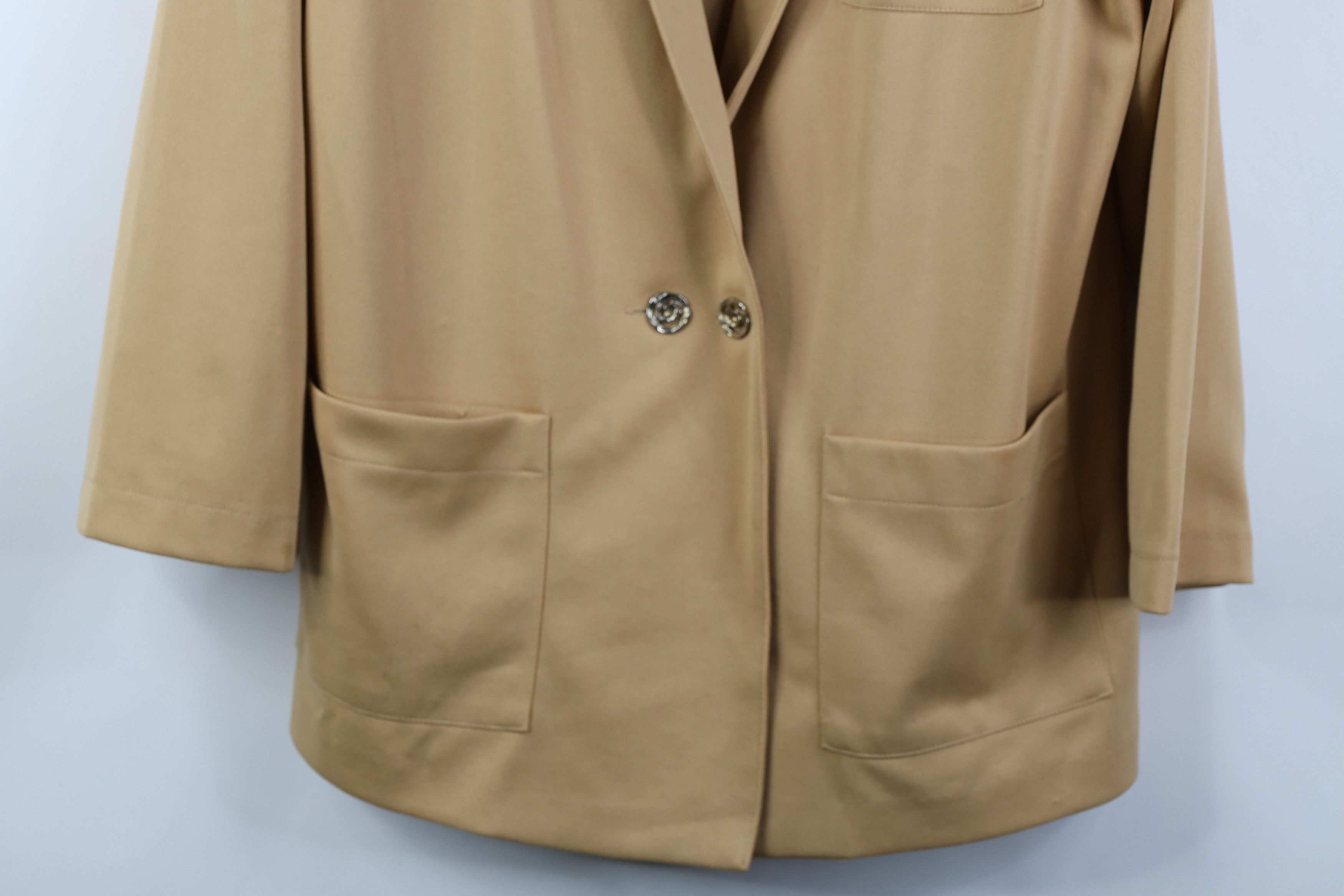 Vintage Vintage 90s Lane Bryant Knit Suit Coat Blazer Jacket USA Size XXL / US 16-18 / IT 52-54 - 3 Thumbnail