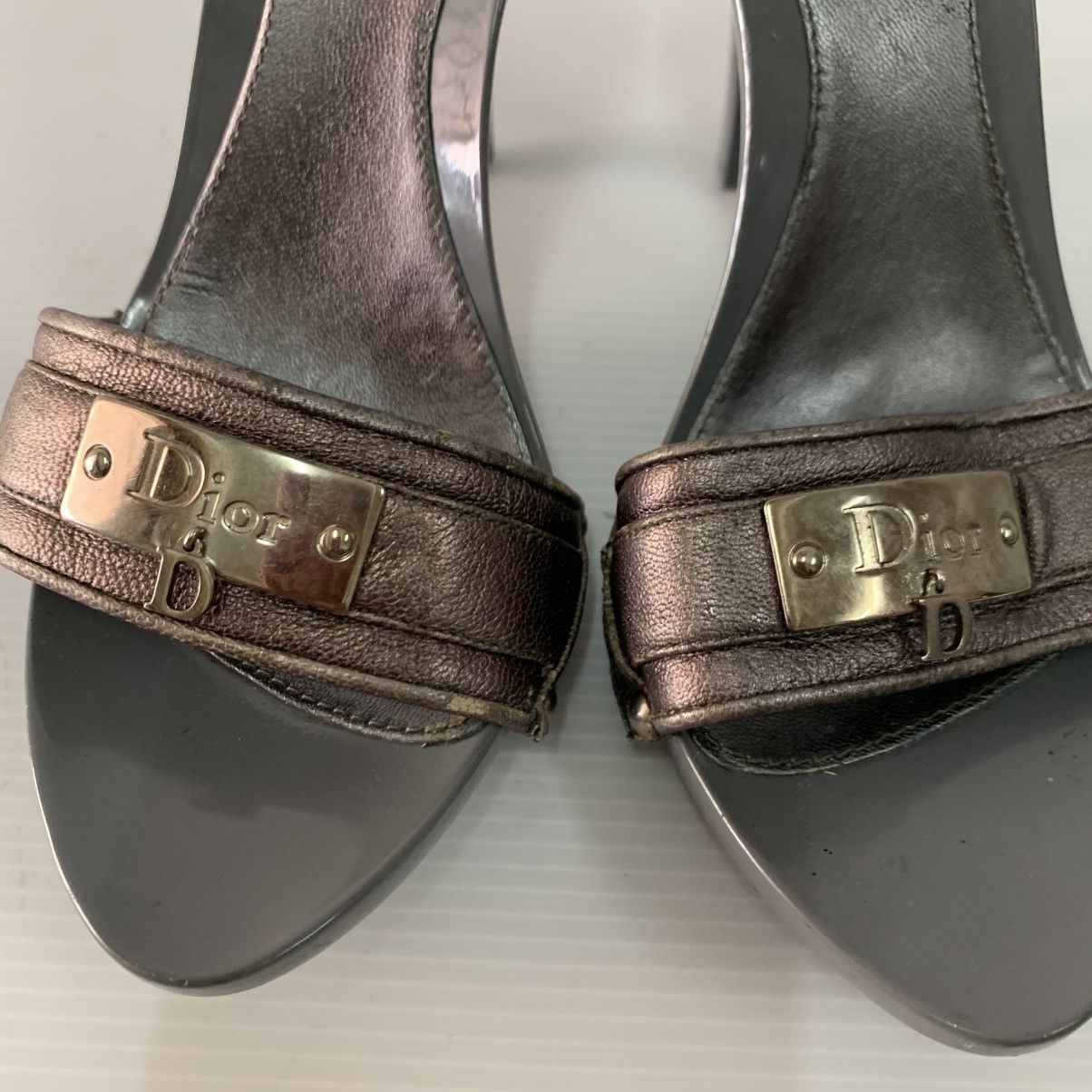 Christian Dior Monsieur Dior Leather Heels Size US 6.5 / IT 36.5 - 3 Thumbnail