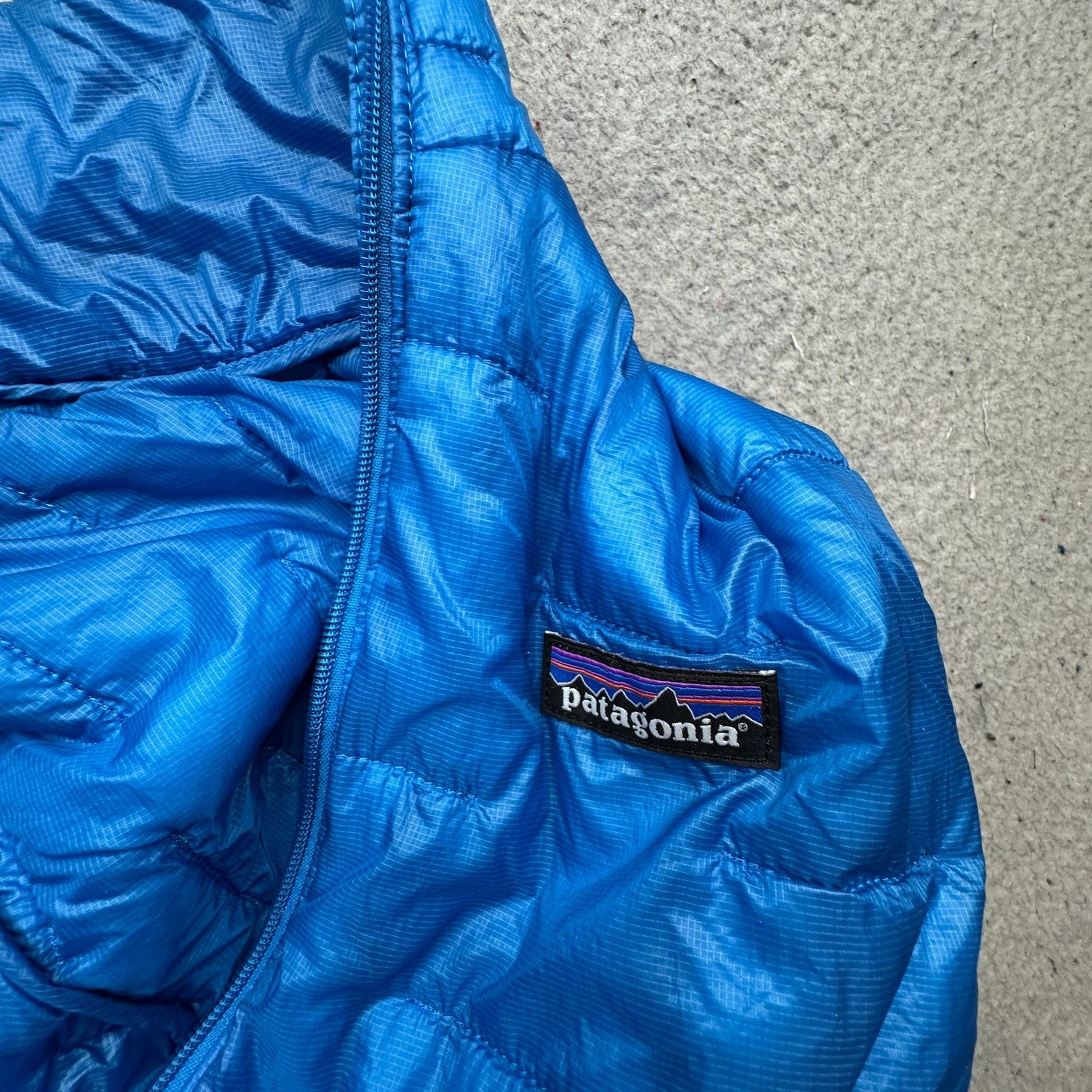 Patagonia Patagonia 84070 Micro Puff Blue Jacket Womens XL Puffer Size XL / US 12-14 / IT 48-50 - 13 Thumbnail