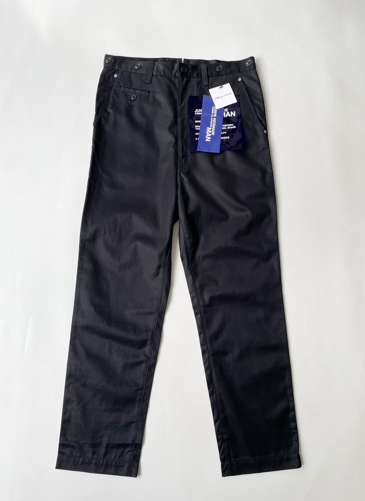 Comme des Garcons A/W 13 Dark Blue Utility Trousers Size US 32 / EU 48 - 1 Thumbnail