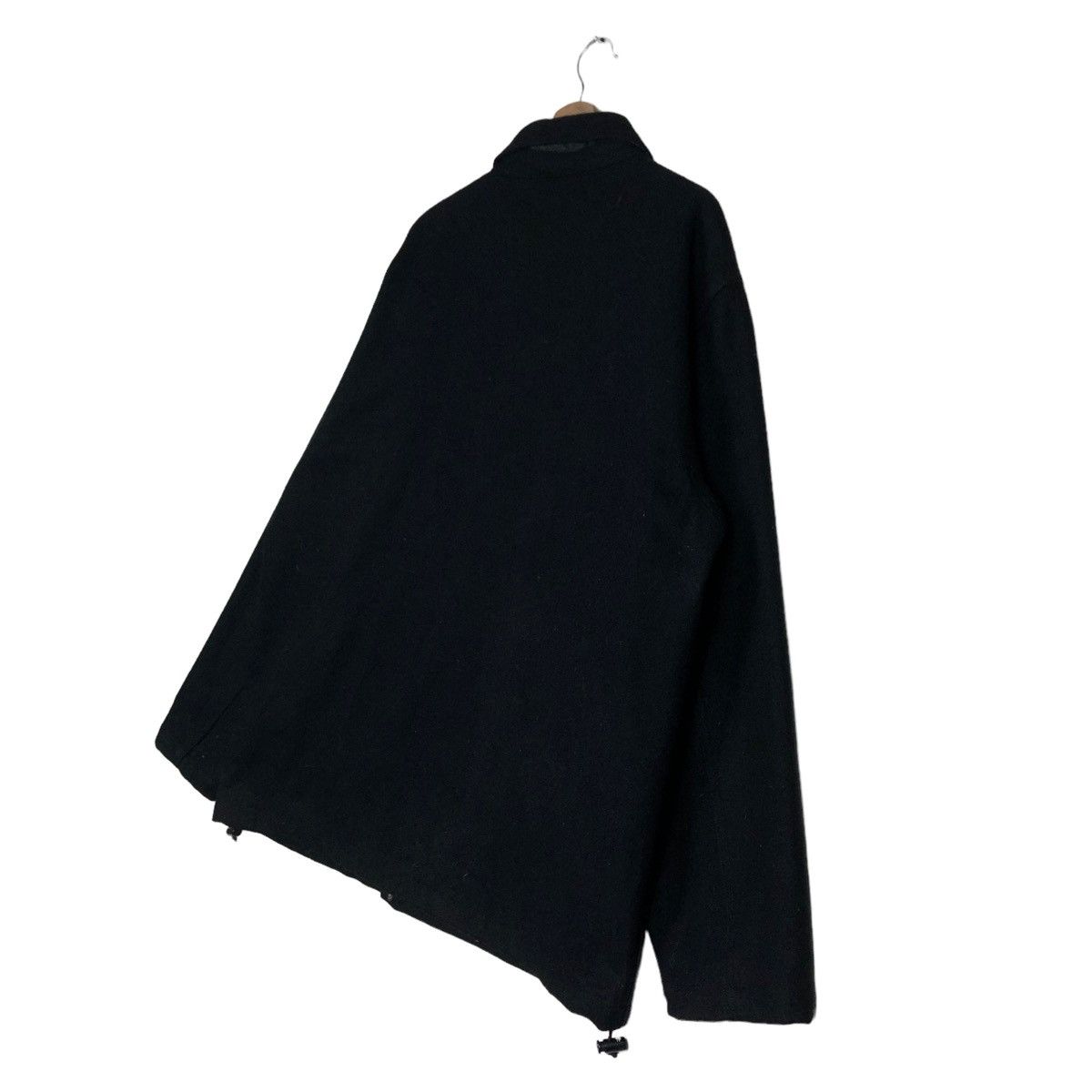 Stussy 🔥VINTAGE STUSSY WOOL JACKET BIKER RICH BLACK Size US L / EU 52-54 / 3 - 10 Thumbnail