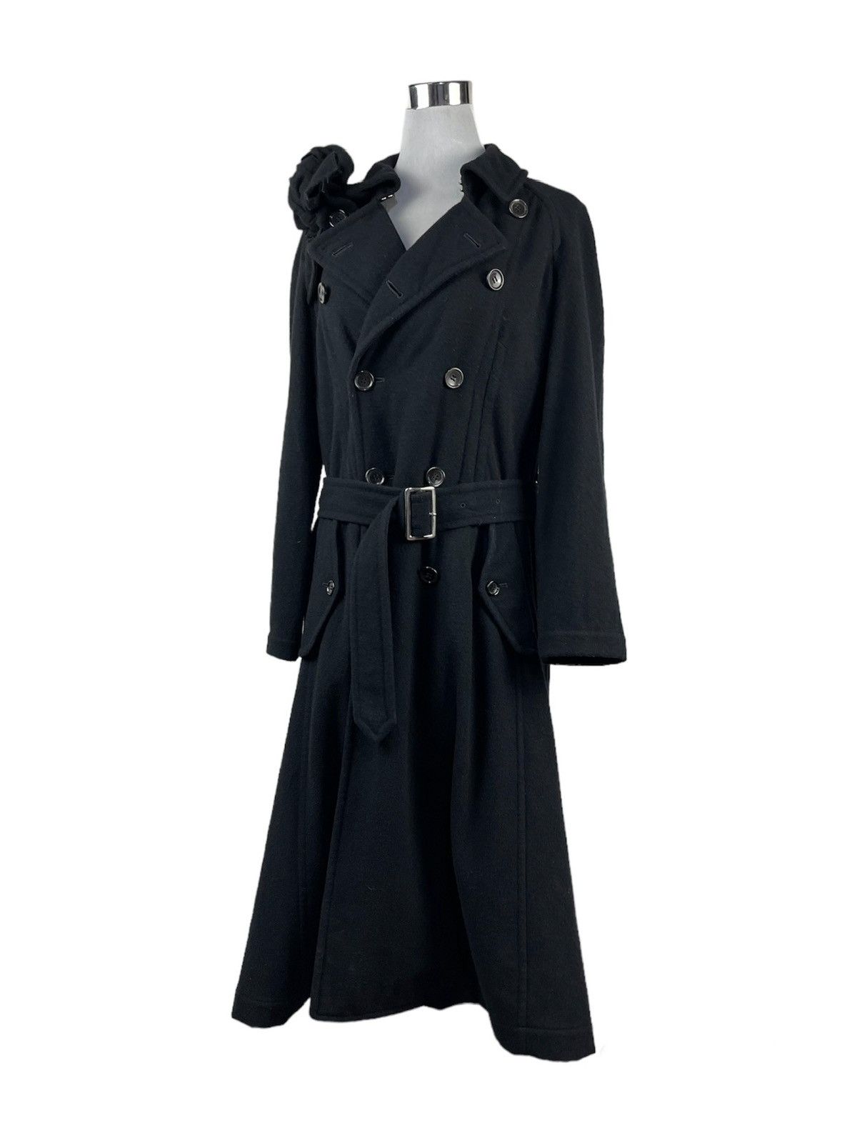 AD2003 comme des garçon denim trench / M