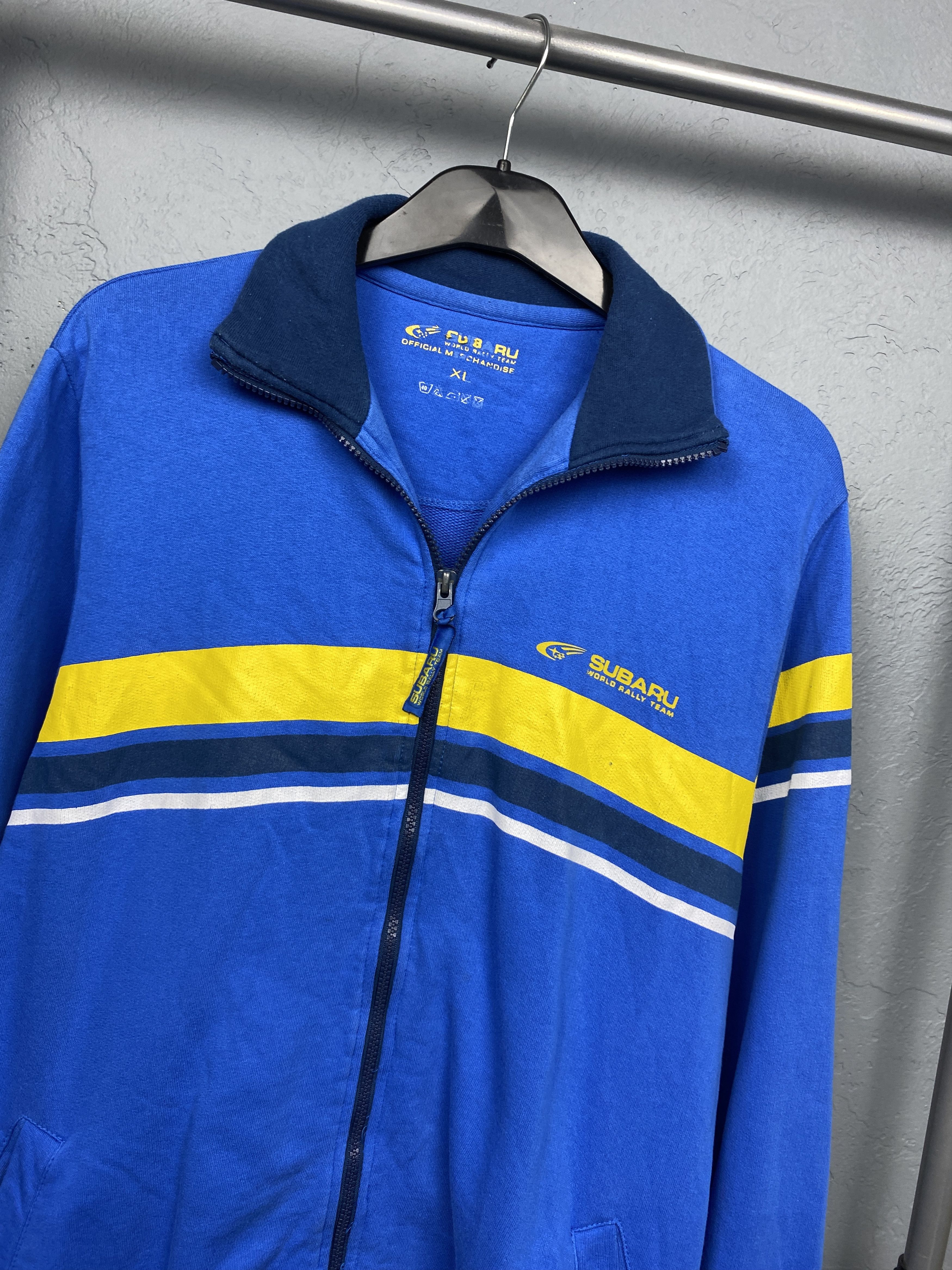 Japanese Brand Subaru Racing Rally Team Vintage Mens Zip Hoodie Size US XL / EU 56 / 4 - 2 Thumbnail