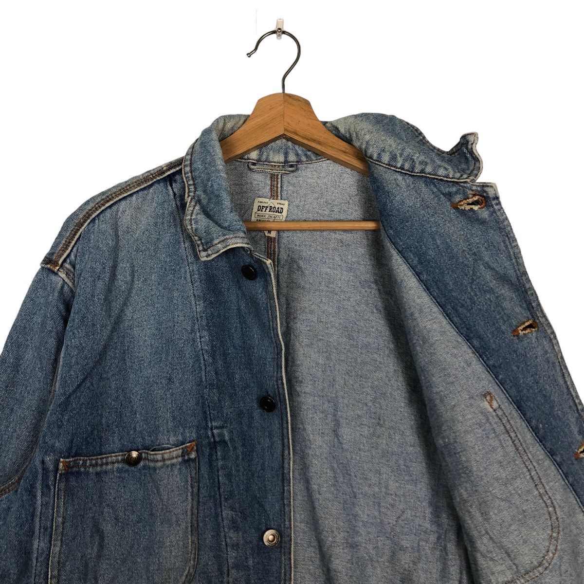 Japanese Brand 🔥90’s Chore Denim Jacket Offroad Boston USA Toyo Enterprise Size US M / EU 48-50 / 2 - 10 Thumbnail