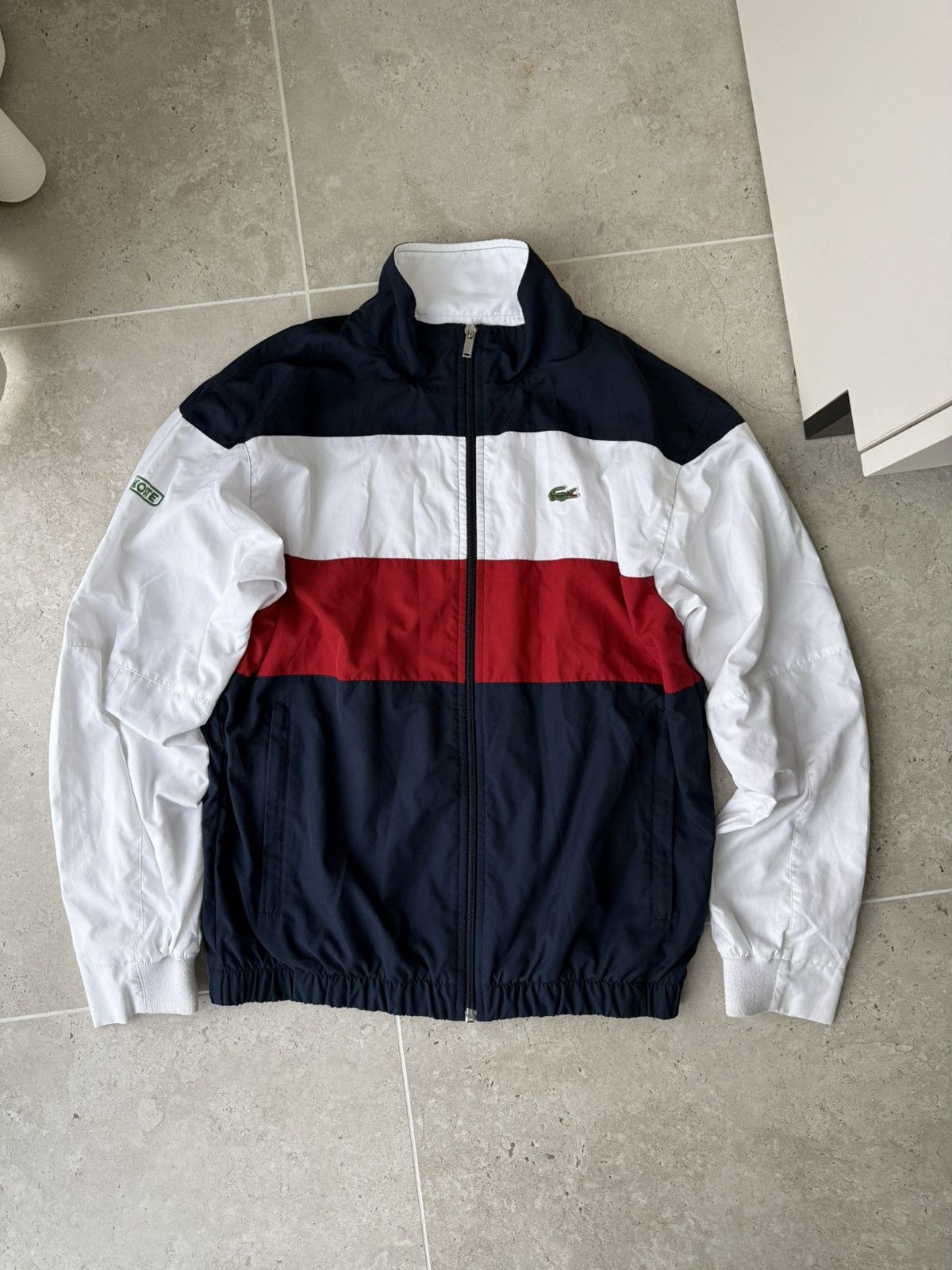 Lacoste Vintage Lacoste Sport TrackSuit Set Pants Jacket Size US S / EU 44-46 / 1 - 2 Thumbnail