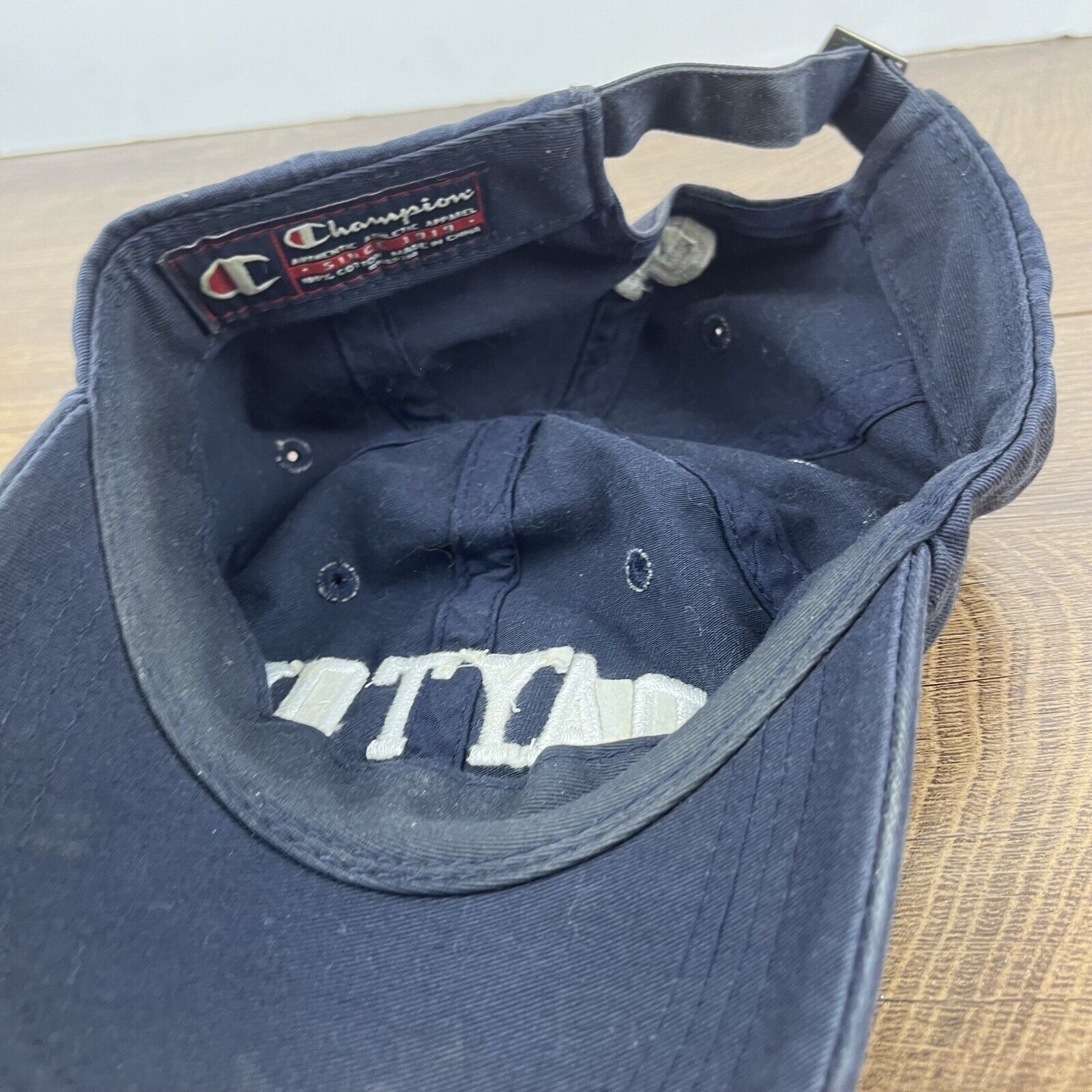 Champion Dayton Flyers Baseball Hat Dayton Flyers Blue Hat Adjustable Size ONE SIZE - 14 Thumbnail