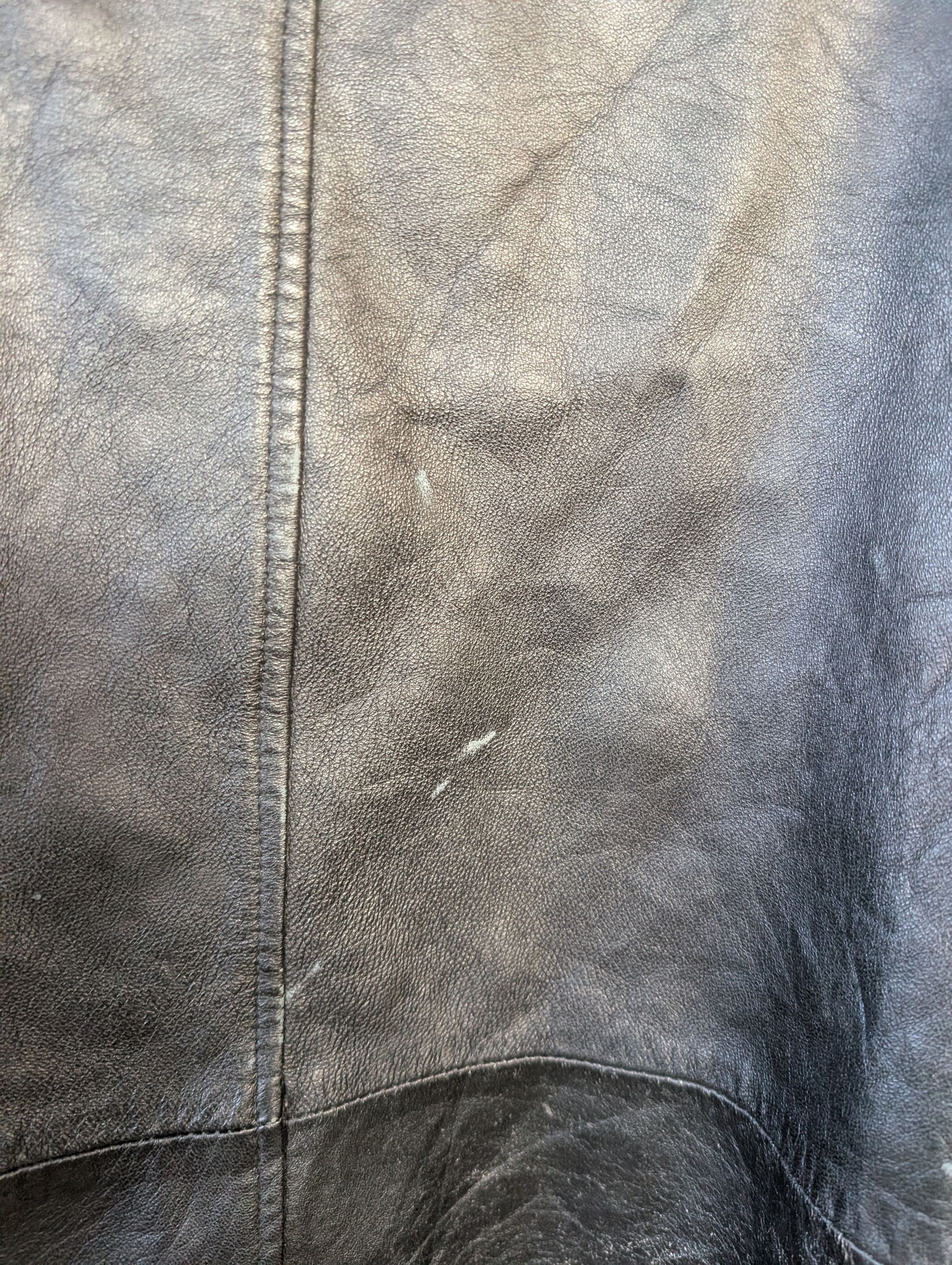 Japanese Brand Vintage Leather Long Jacket Size US XL / EU 56 / 4 - 14 Thumbnail