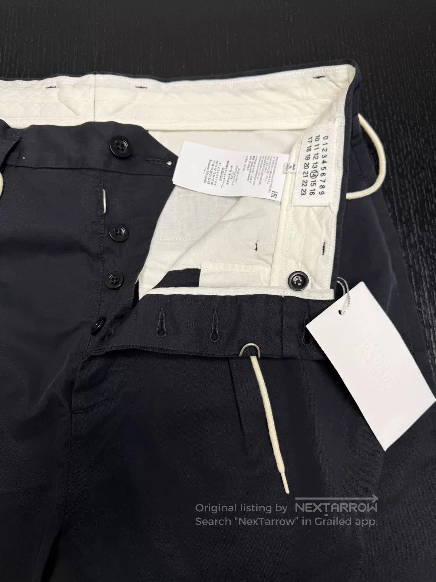 Maison Margiela Maison Margiela 7/10 Casual Cropped Pants. Size US 32 / EU 48 - 5 Thumbnail