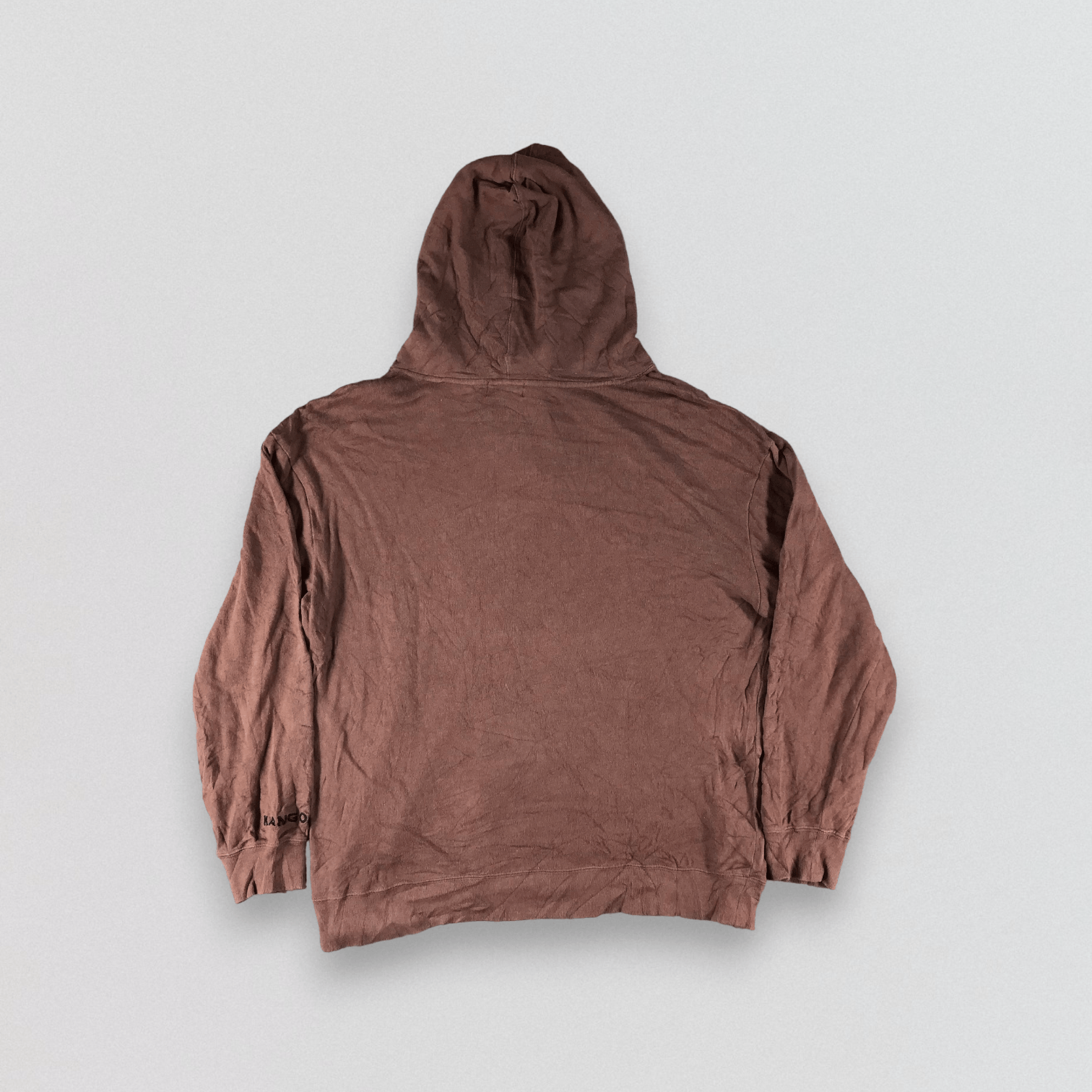 Kangol Kongol Hoodie Brown Pull Over Sweater F133 Size US XL / EU 56 / 4 - 2 Thumbnail