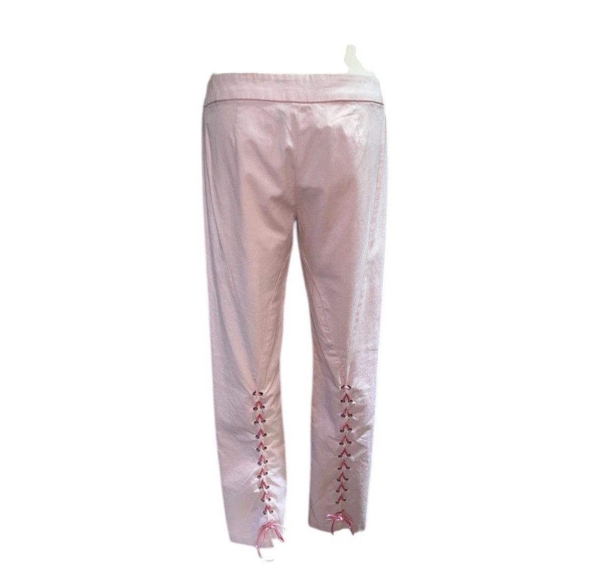 Versace Jeans Couture Versace Jeans Couture VNTG Lace Up Low Rise Trousers Pants Size 28" / US 6 / IT 42 - 7 Thumbnail