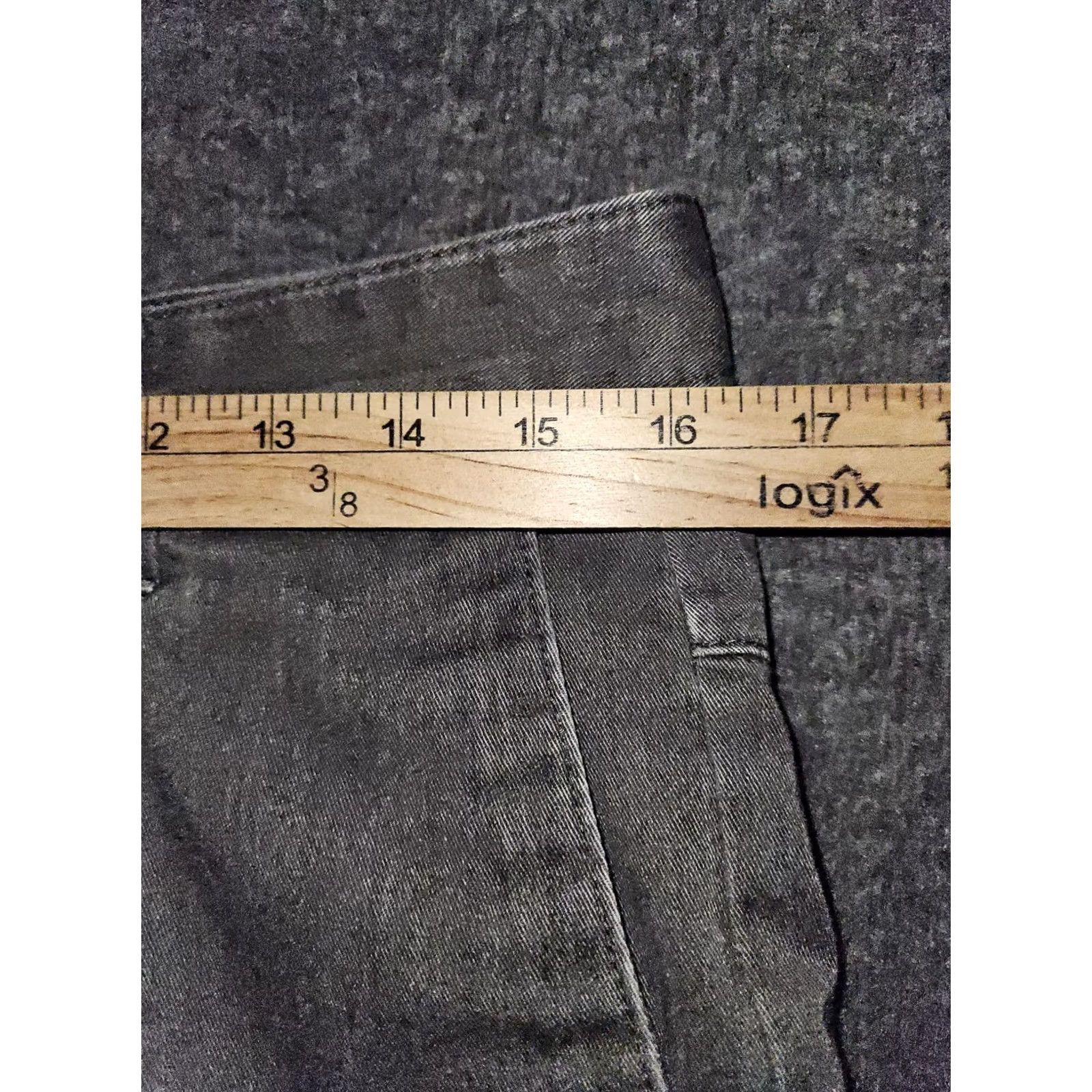 Volcom Volcom Vmonty Chino Pants Men 32 Gray Low Rise Straight Logo Pockets Casual/Workwear Size US 32 / EU 48 - 3 Thumbnail