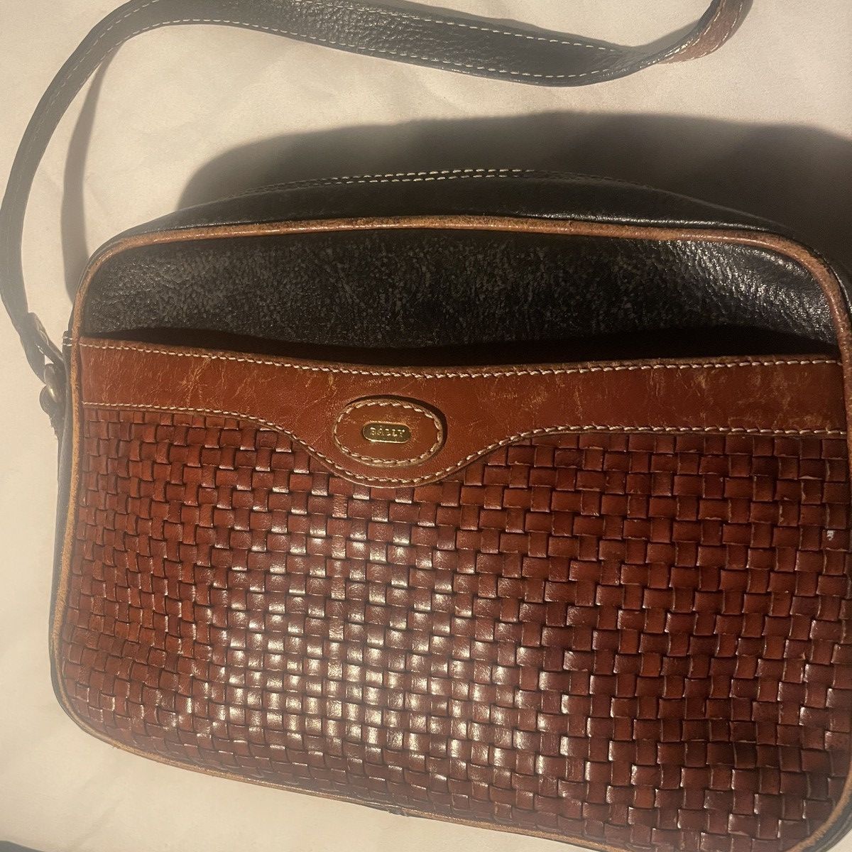 Bally Bally Brown and black shoulder bag Size ONE SIZE - 2 Thumbnail