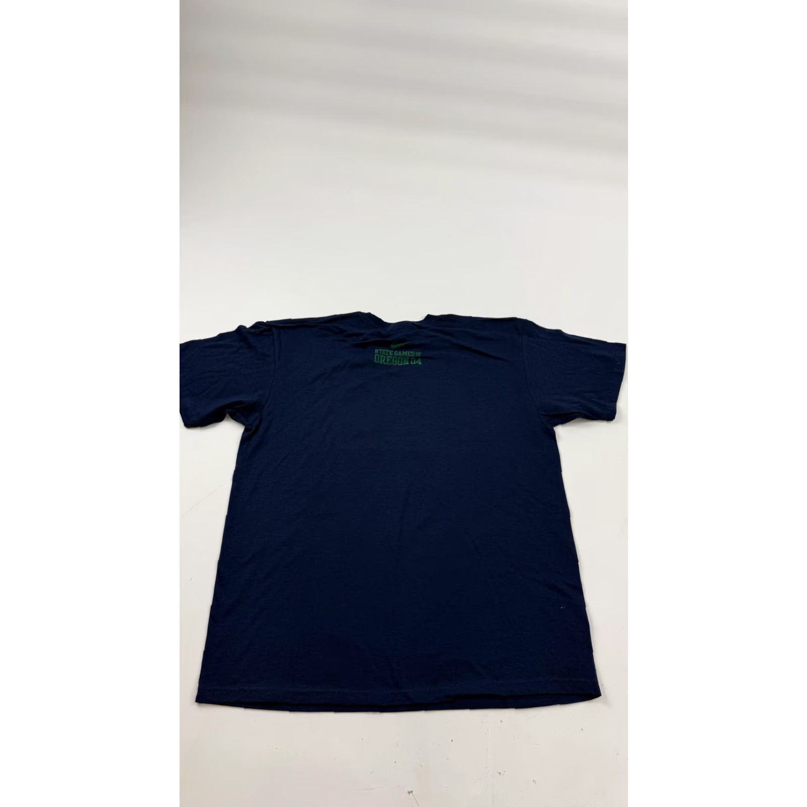 Nike VINTAGE Nike State Games of Oregon Shirt Mens Small Navy Blue Graphic Tee T-Shirt Mens Small Navy Blue State Games of Oregon 04 90s Sports Event Mens Size US S / EU 44-46 / 1 - 7 Thumbnail