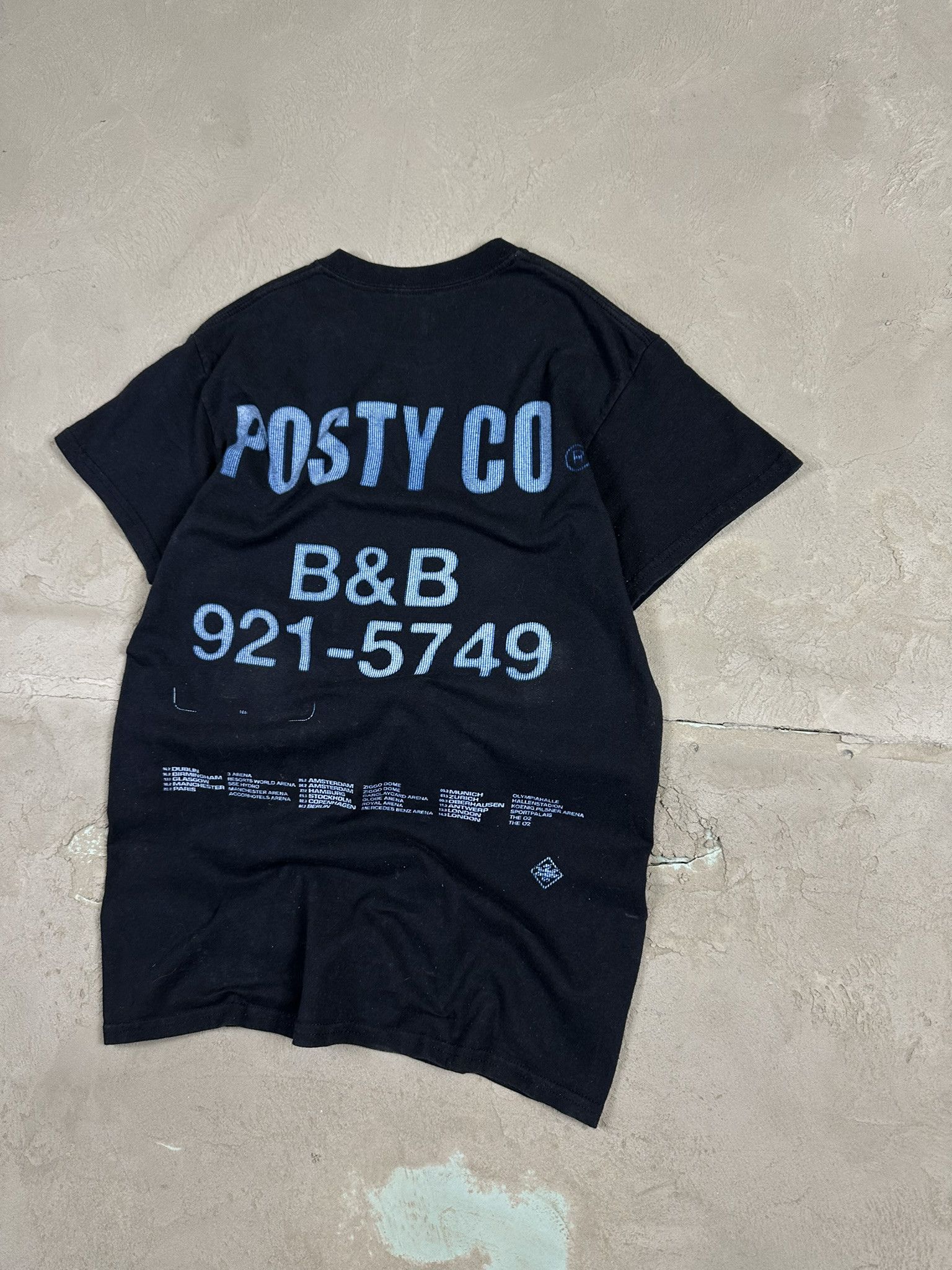Rap Tees Post Malone Posty Co. Rap Pop Band T-shirt Size US S / EU 44-46 / 1 - 11 Thumbnail
