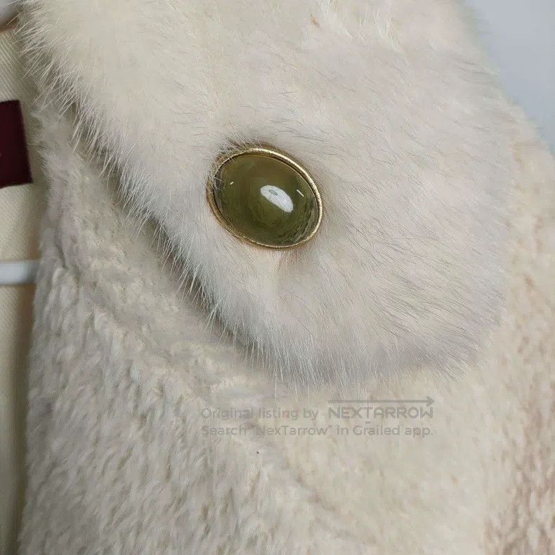 Max Mara Max Mara White Wool Coat Size L / US 10 / IT 46 - 3 Thumbnail