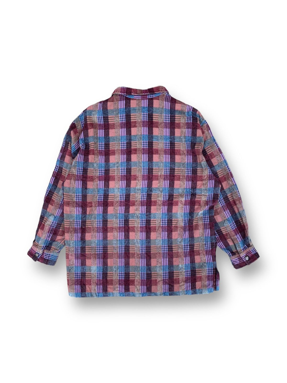 Japanese Brand × Vintage Vintage Renown Simple Life Wool Snap Button Down. #D2 Size US XL / EU 56 / 4 - 6 Thumbnail