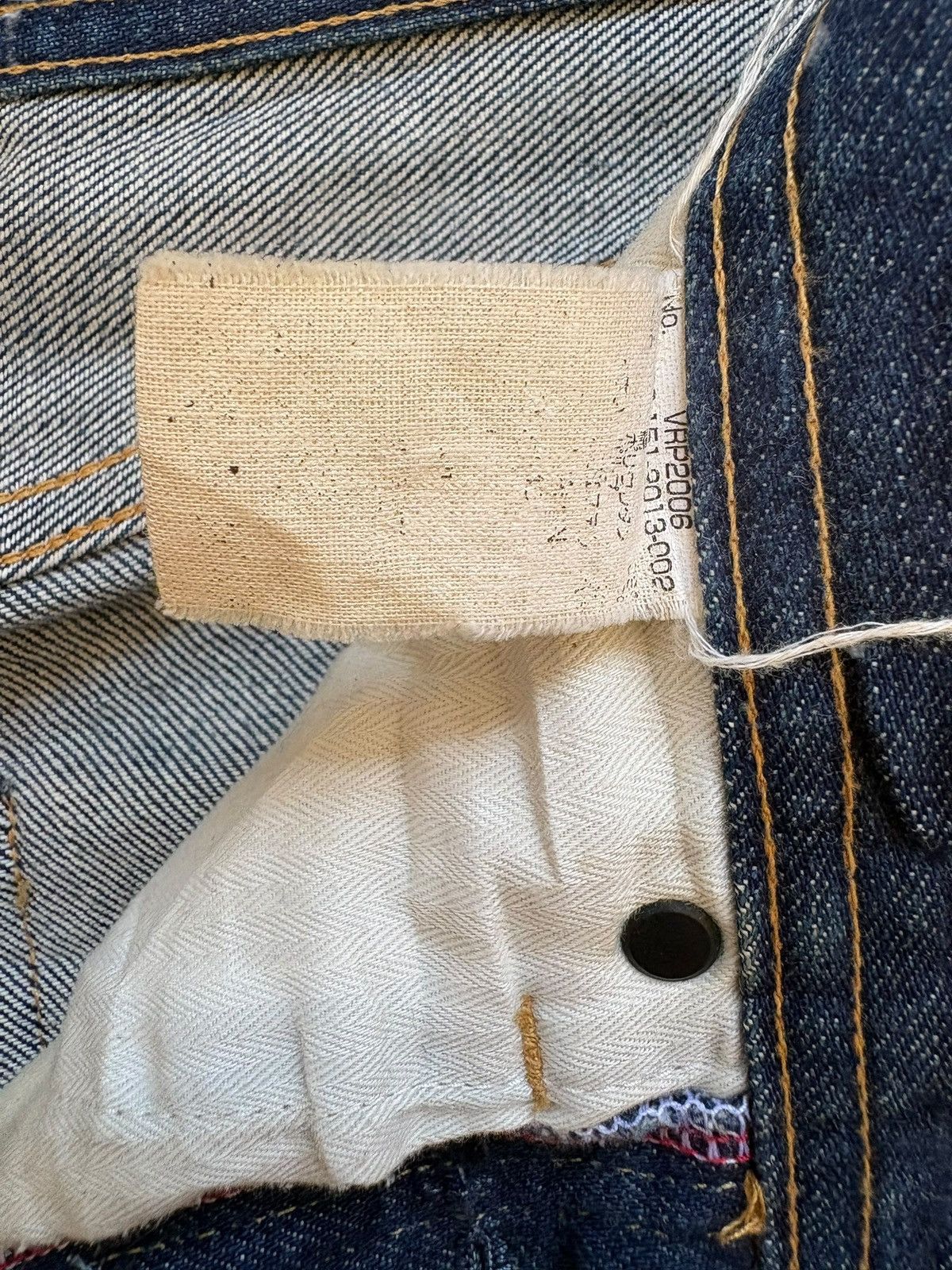 Vanquish Vintage Vanquish Ryo Ishikawa Selvedge Rusty Wash Rip Jeans Size US 32 / EU 48 - 10 Thumbnail