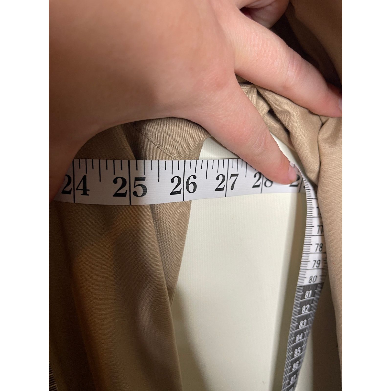 Burberry Burberry Classic Long tan Beige trench coat plaid lining Size US L / EU 52-54 / 3 - 10 Thumbnail
