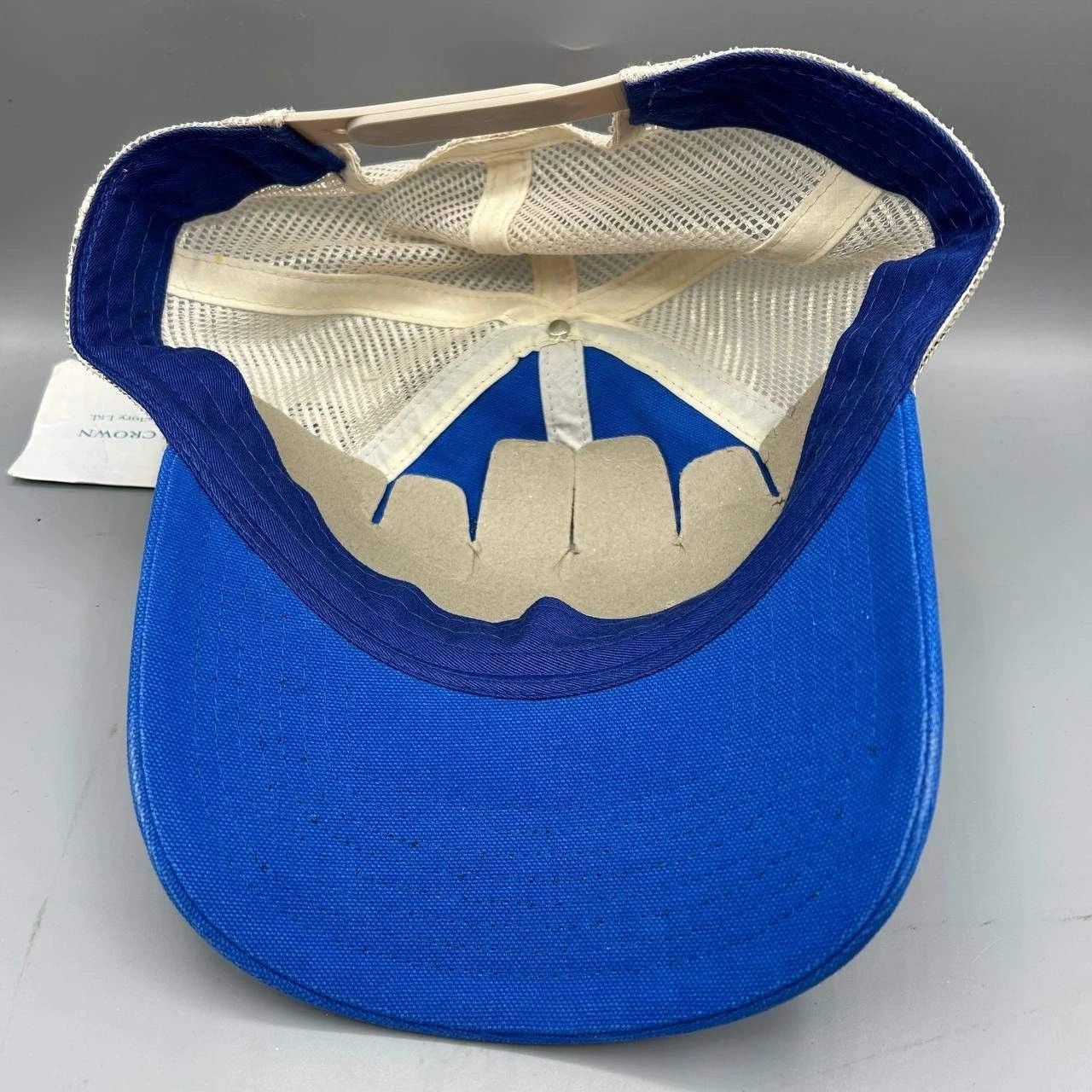 The Game Kansas Jayhawks NCAA Trucker Hat Men Blue White Snap Back Size ONE SIZE - 2 Thumbnail