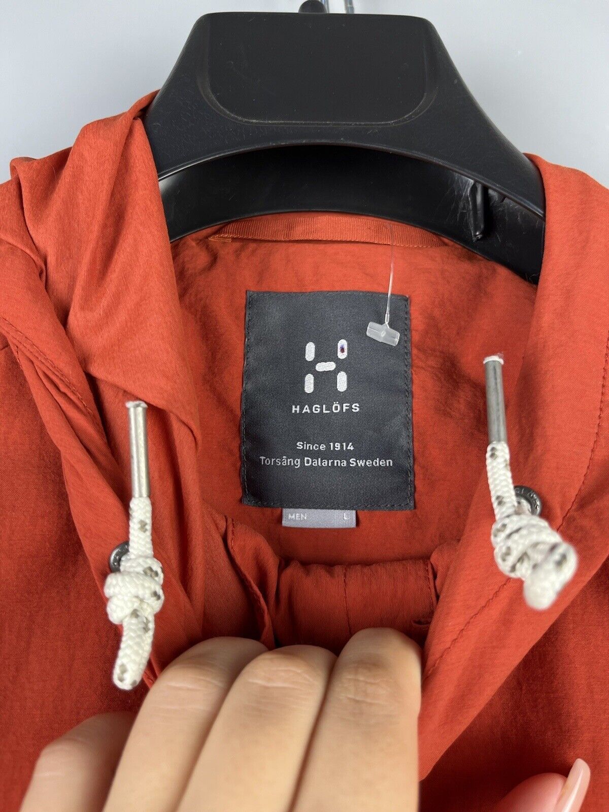 Haglofs Haglofs Nylon Outdoor Hooded Hiking Coat Jacket Size US L / EU 52-54 / 3 - 16 Thumbnail