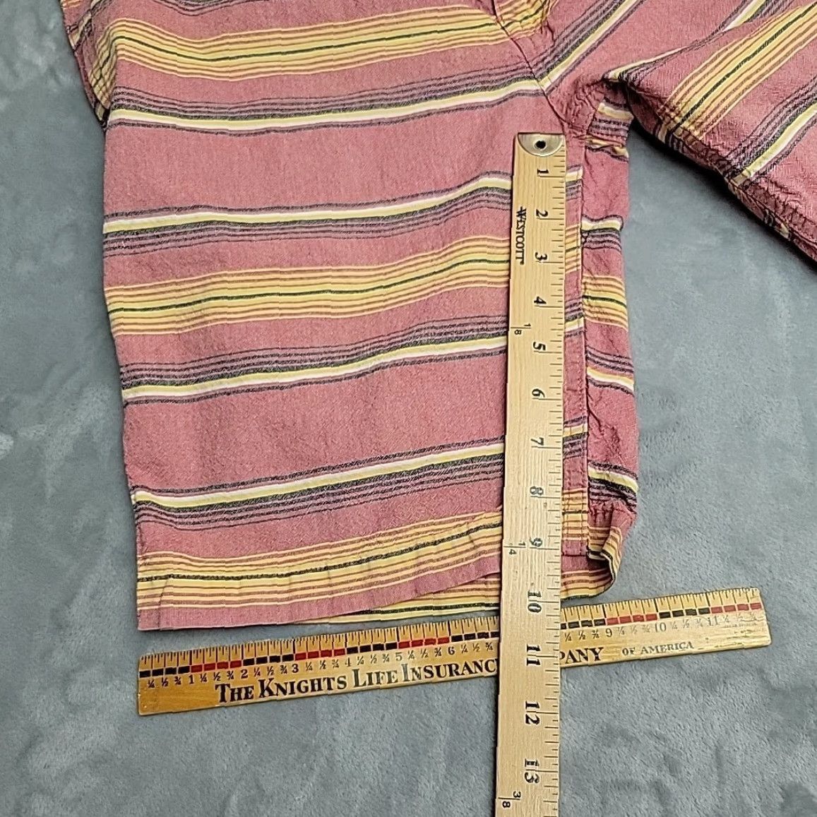 Gramicci Gramicci Shorts Mens 34 Pink Yellow 100% Cotton Chino Outdoor Travel Casual Shirt Size US 34 / EU 50 - 7 Thumbnail