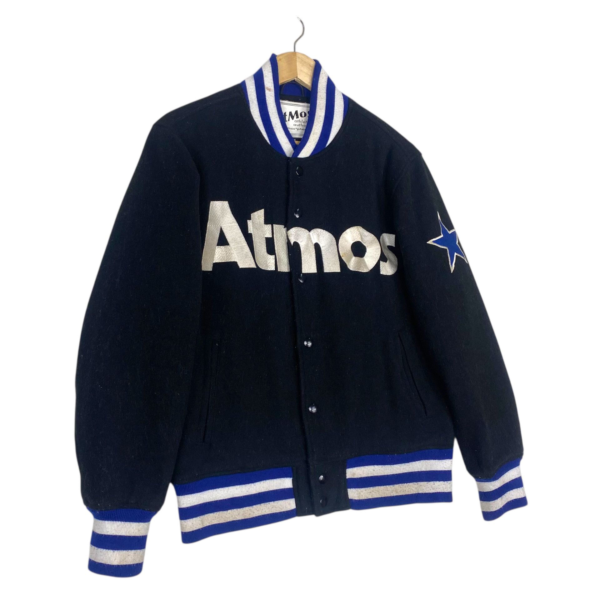 atmos 💥ATMOS DALLAS COWBOY COLLEGE VARSITY JACKET Size US M / EU 48-50 / 2 - 3 Thumbnail