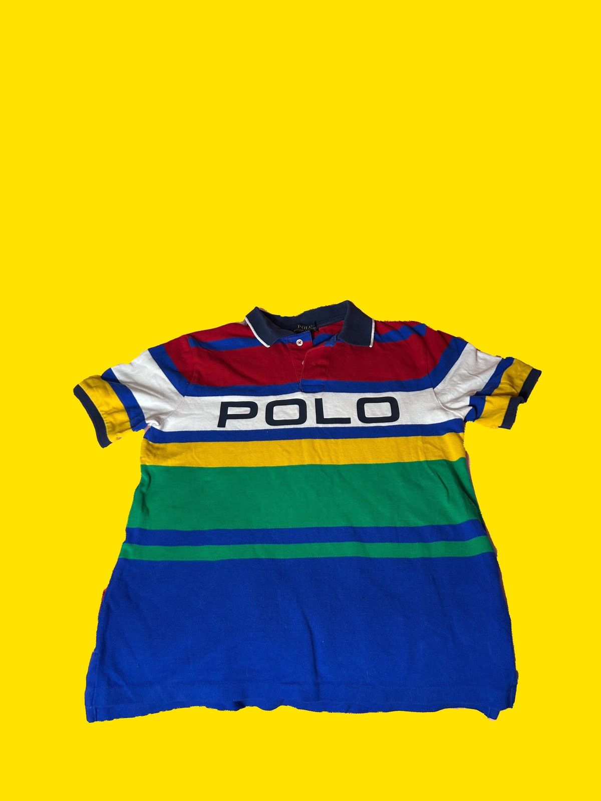 Polo Ralph Lauren RARE POLO RALPH LAUREN ❤️💙💛 Size US S / EU 44-46 / 1 - 1 Thumbnail