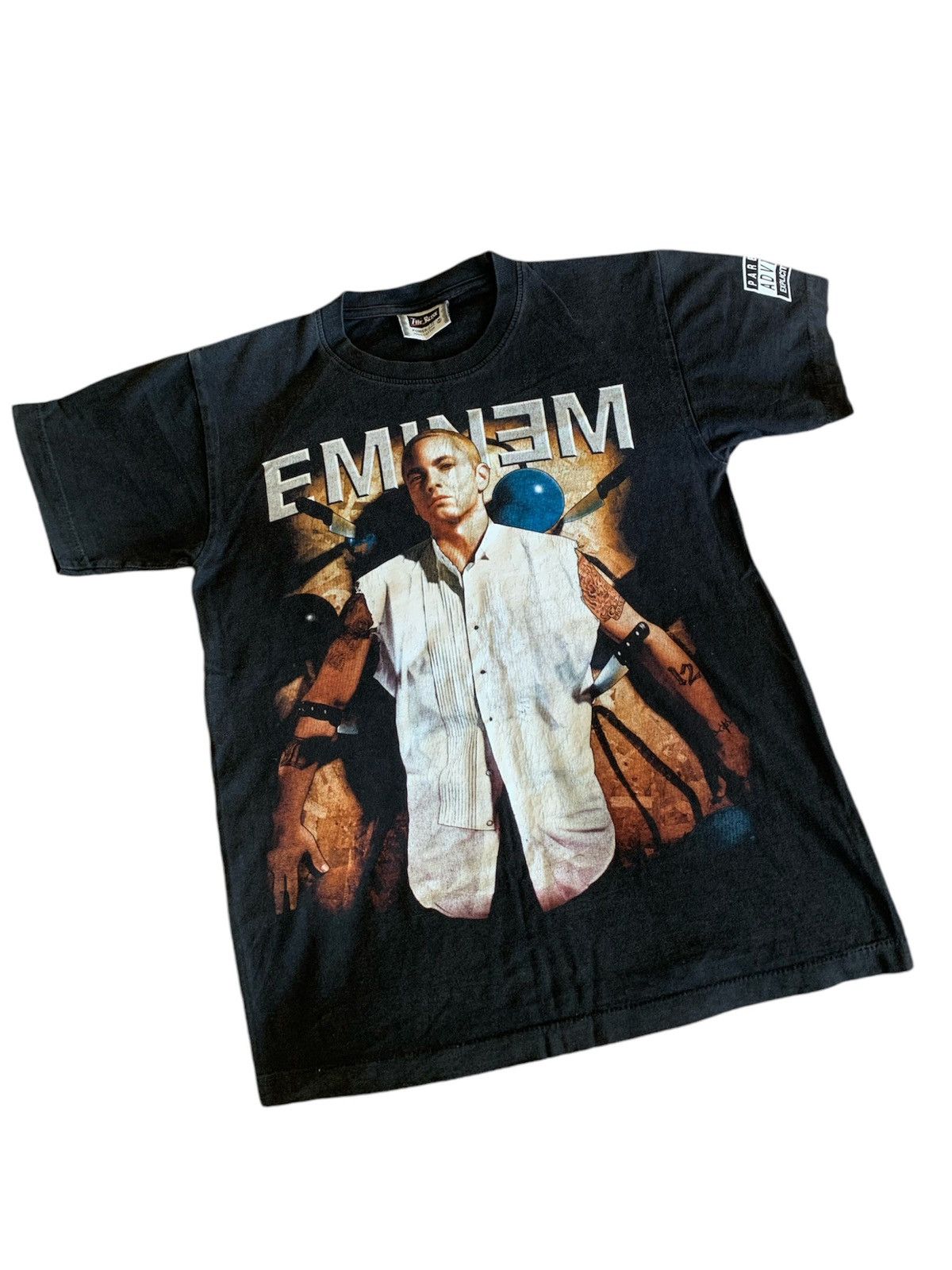 Vintage The Roxx Eminem 90s T-shirt Size US M / EU 48-50 / 2 - 1 Thumbnail
