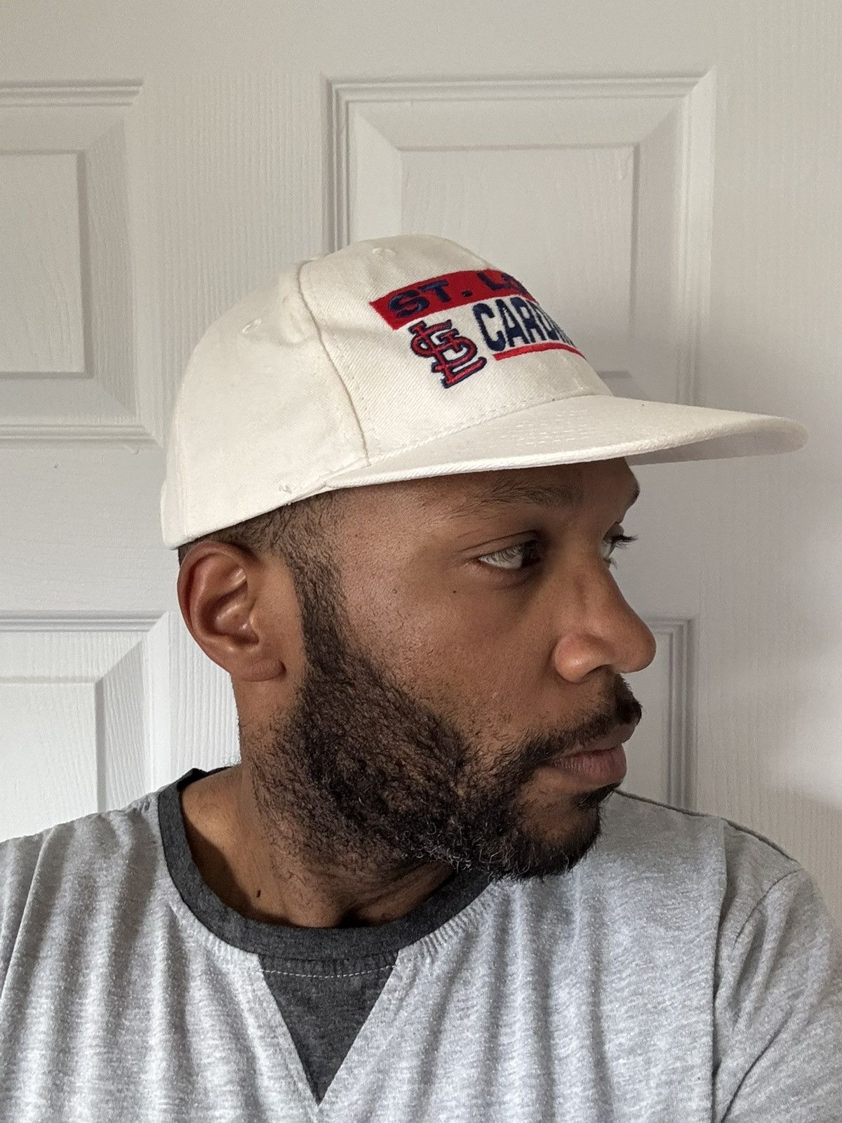 Logo Athletic × MLB × Vintage Vintage logo athletic St. Louis Cardinals snapback hat cap Size ONE SIZE - 5 Thumbnail