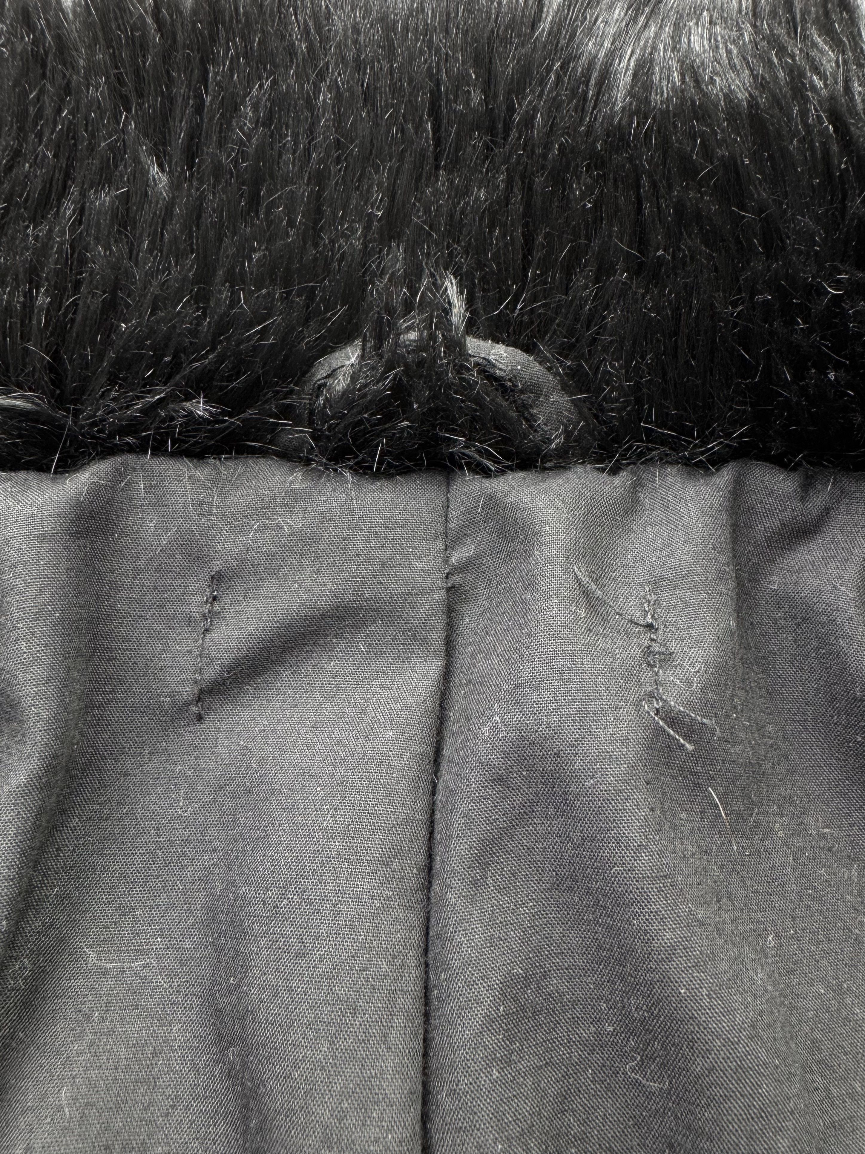 Vintage Vintage Cropped Faux Fur Jacket (E4) Size S / US 4 / IT 40 - 6 Thumbnail