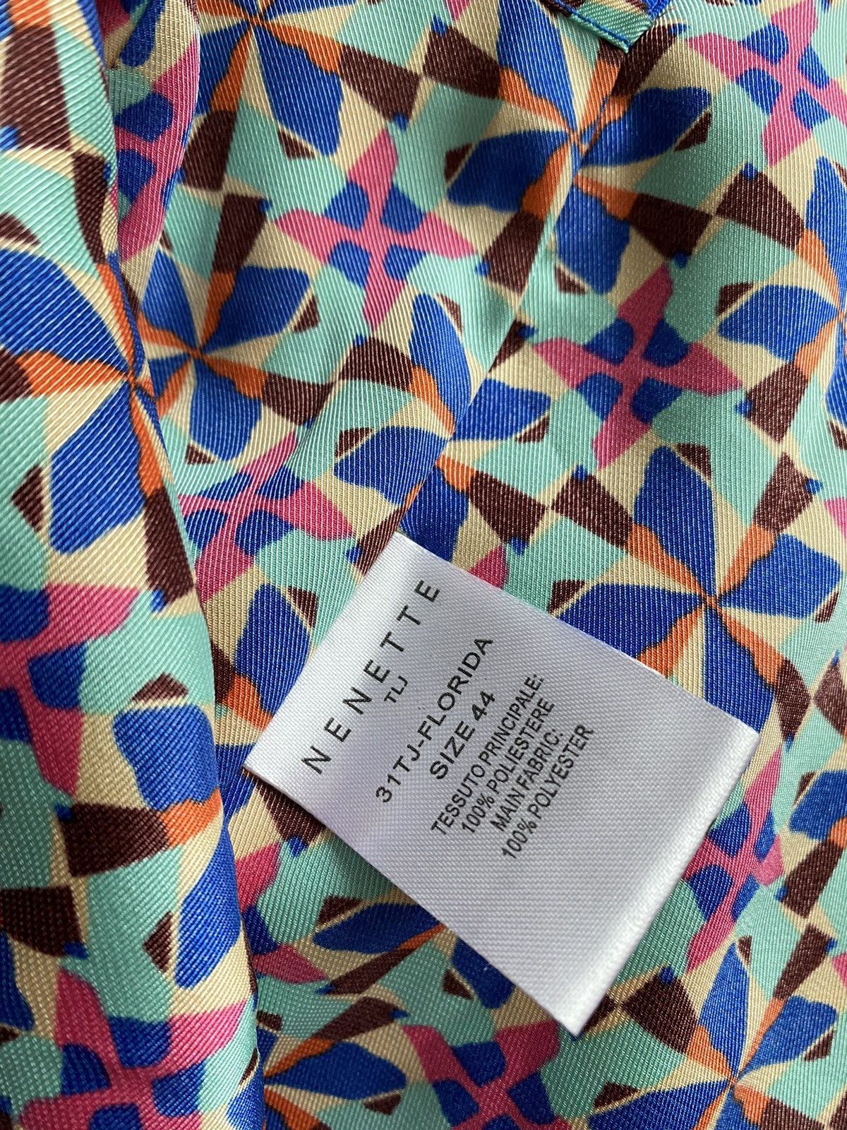 Designer × Japanese Brand Nenette TLJ Florida blouses Size M / US 6-8 / IT 42-44 - 7 Thumbnail