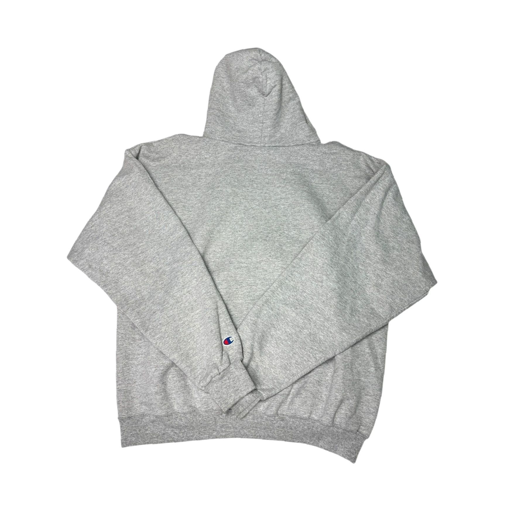 Champion VINTAGE Champion Hoodie Baseball Hernlon Graphic Print XL Gray Men Size XL Crew Neck Pullover Sweatshirt with Pockets Size US XL / EU 56 / 4 - 5 Thumbnail