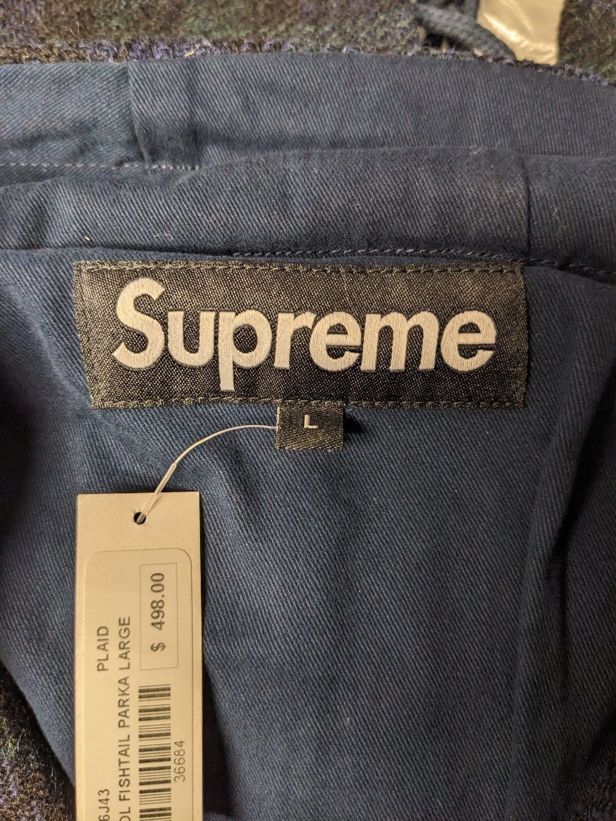 Supreme FW16 SUPREME WOOL FISHTAIL PARKA JACKET Size US L / EU 52-54 / 3 - 11 Thumbnail